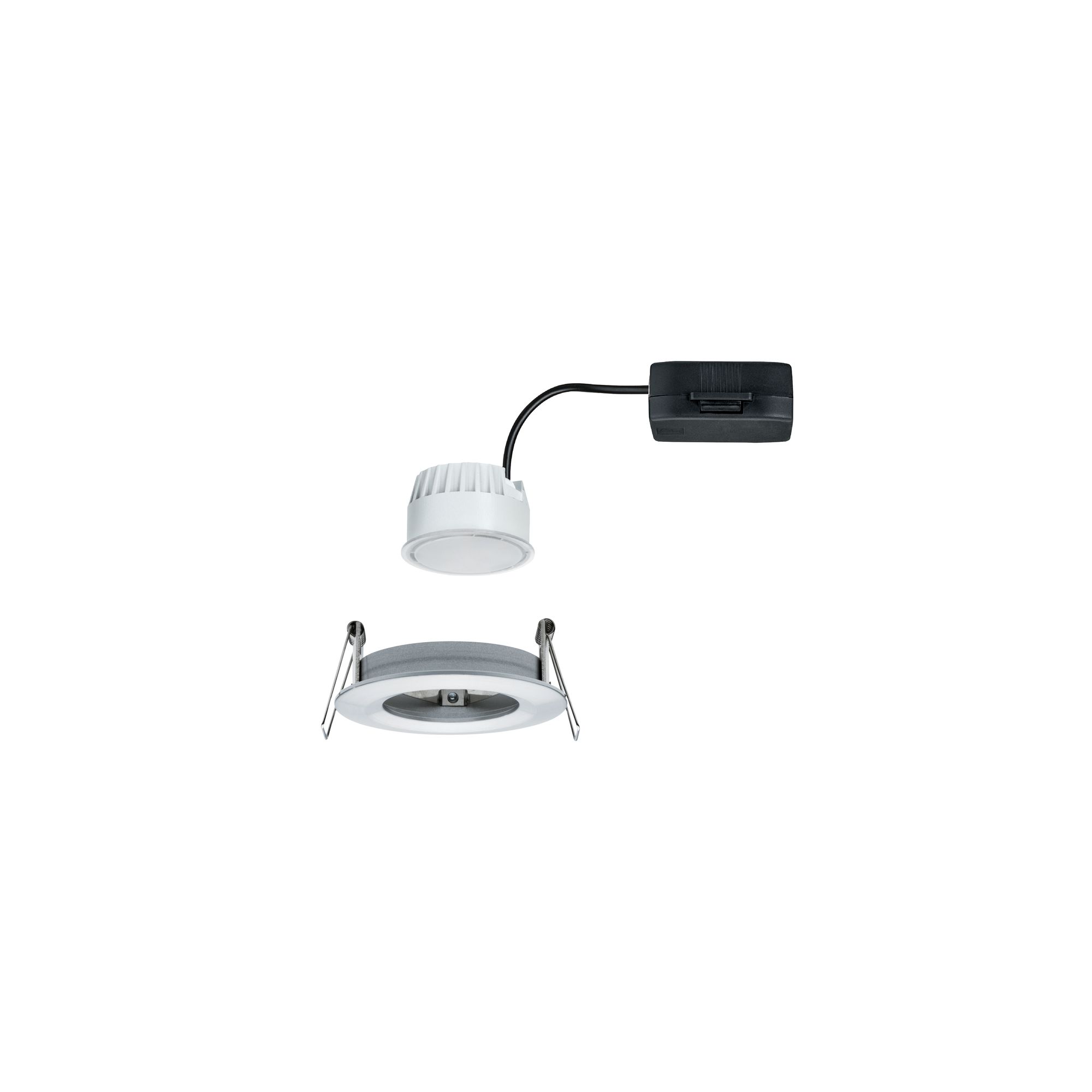 529461-1 PAULMANN EINBAULEUCHTE 6,5W 2700K RUND ALU