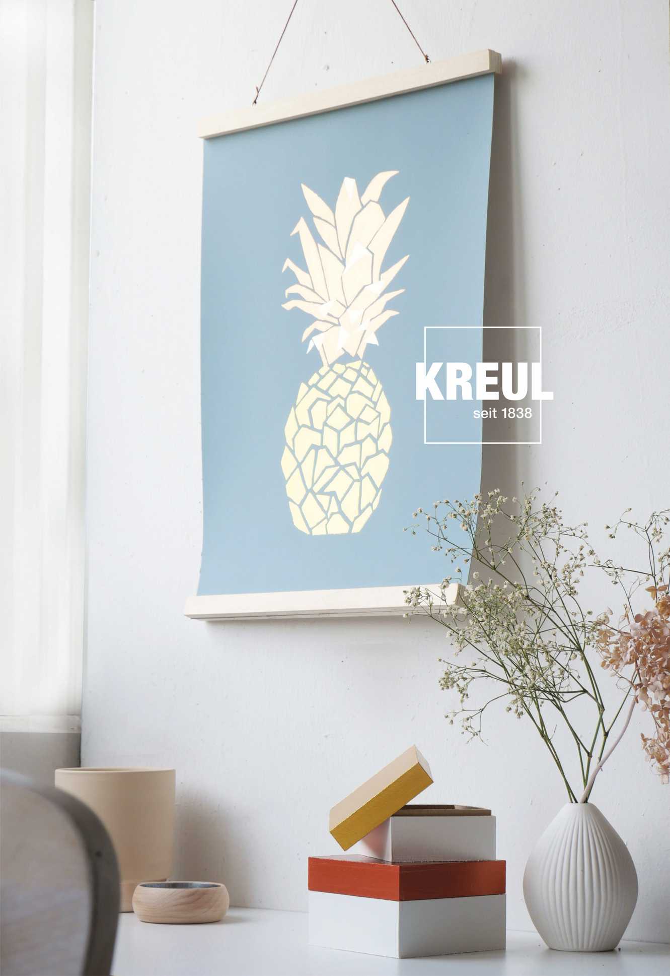 Kreul Acryl Metallicfarben Set Glamour Living, 6 x 20 ml