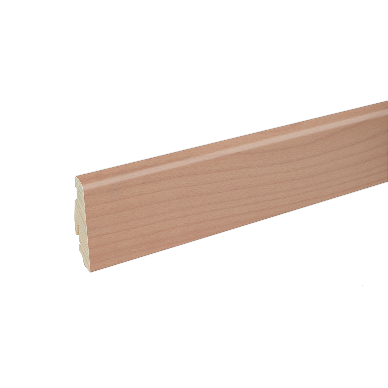544004 Neuhofer Sockelleiste, Buche lackiert