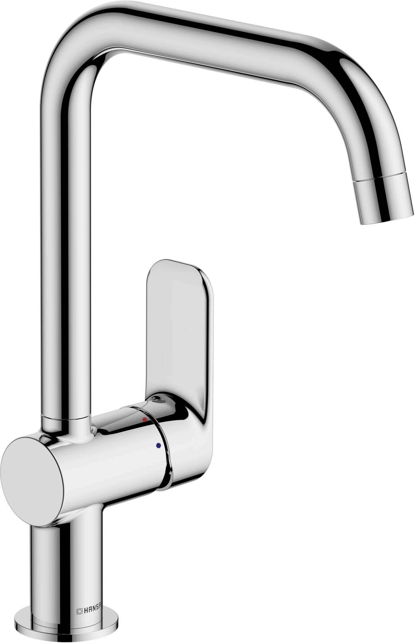 Hansa PICO Küchenarmatur mit seitlicher Bedienung, DN 15, Chrom