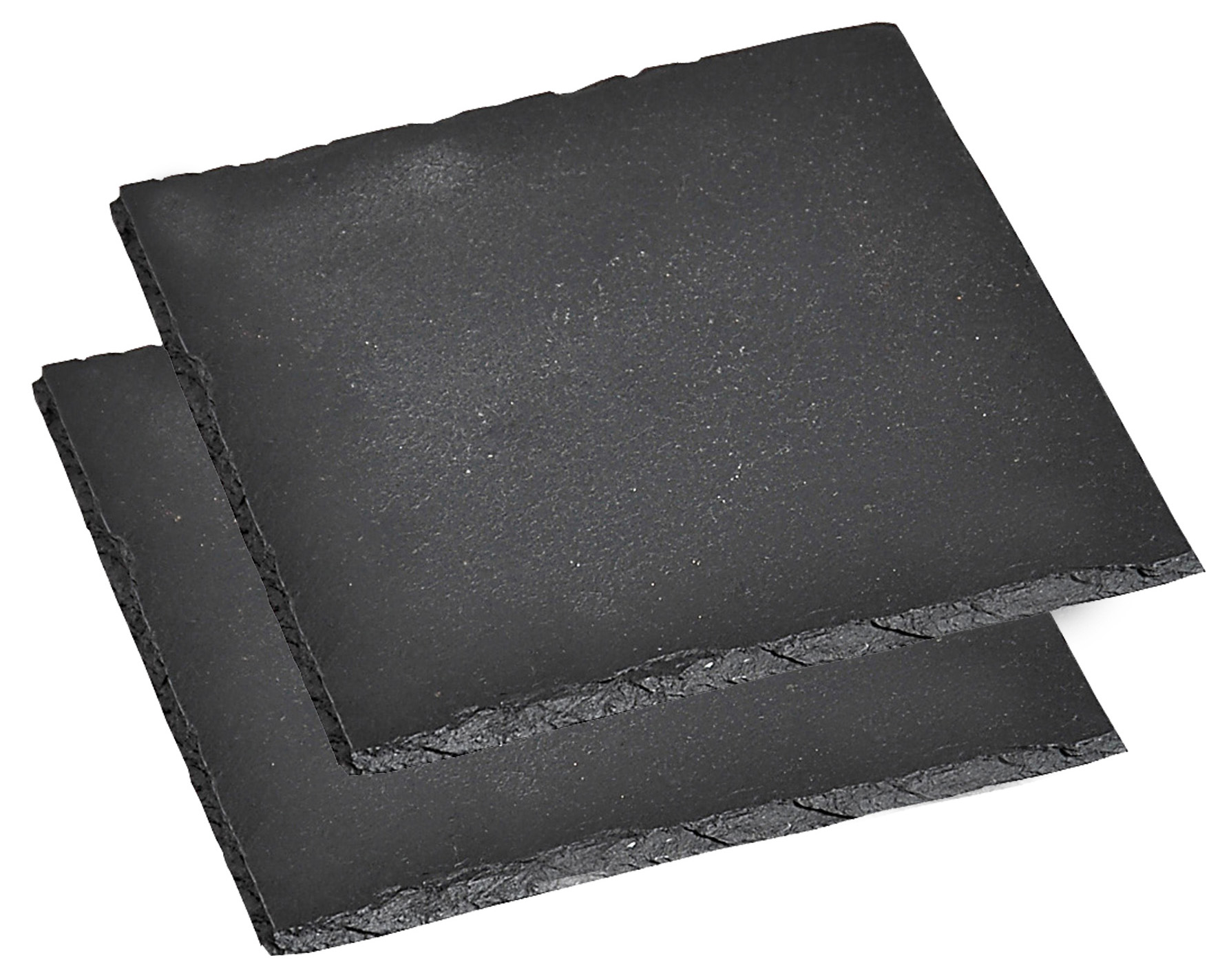 Kesper Topfuntersetzer aus Schiefer, 2er Pack, Maße: 13 x 13 cm Kesper Topfuntersetzer aus Schiefer, 2er Pack, Maße: 13 x 13 cm