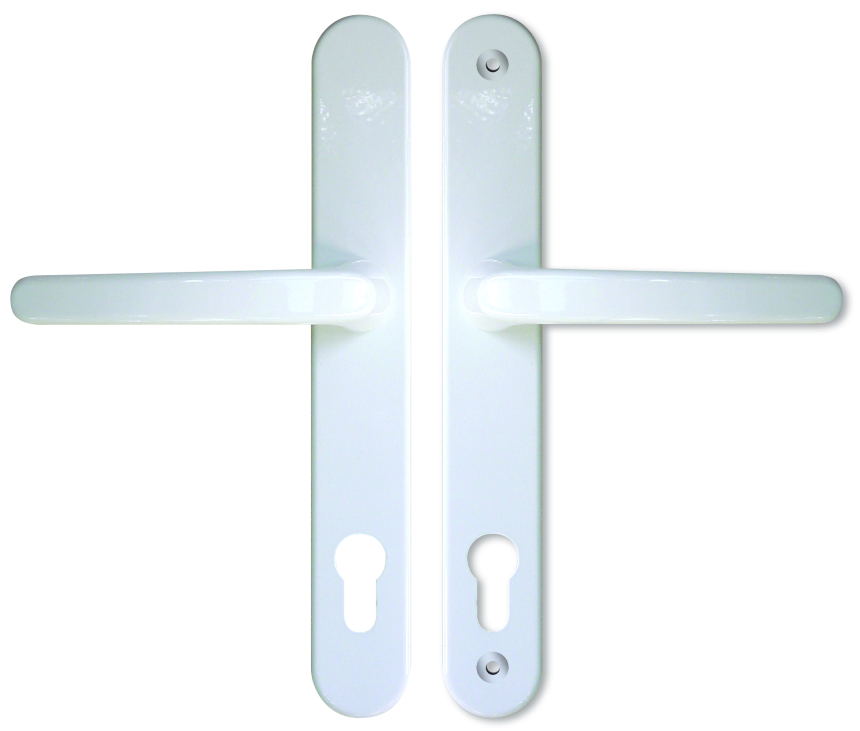 210019_Drueckergarnitur-Compact Roro Drücker Compact, weiß, 92 mm