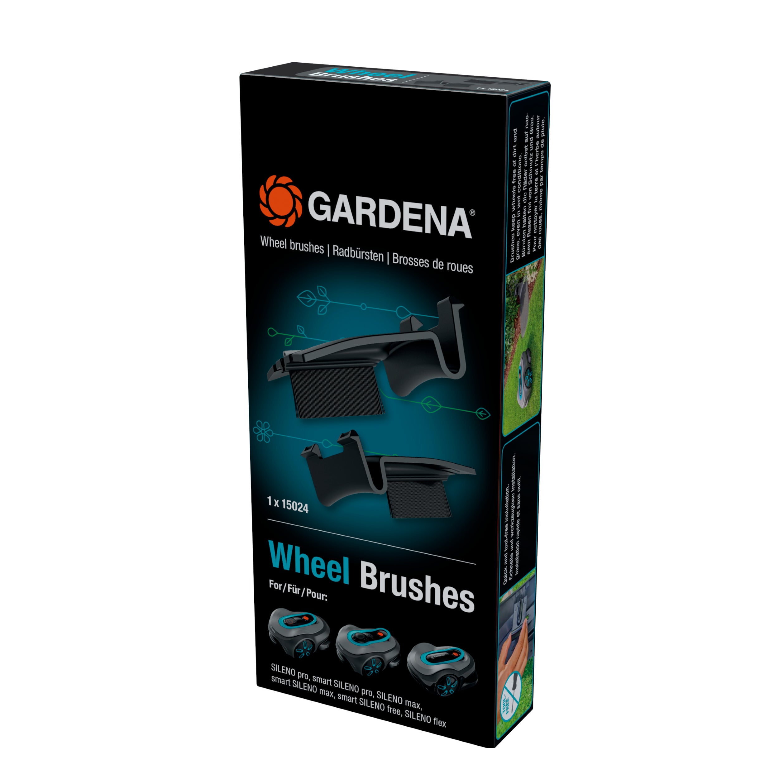 Gardena Radbürsten (für SILENO-Modelle pro, max, free) Gardena Radbürsten (für SILENO-Modelle pro, max, free)