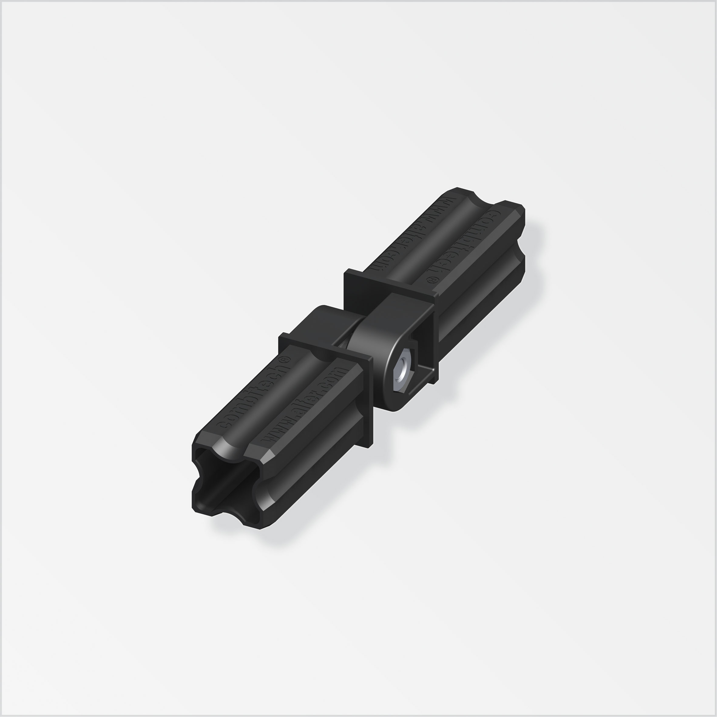 Alfer Connect-Gelenkverbinder 23,5 mm, schwarz