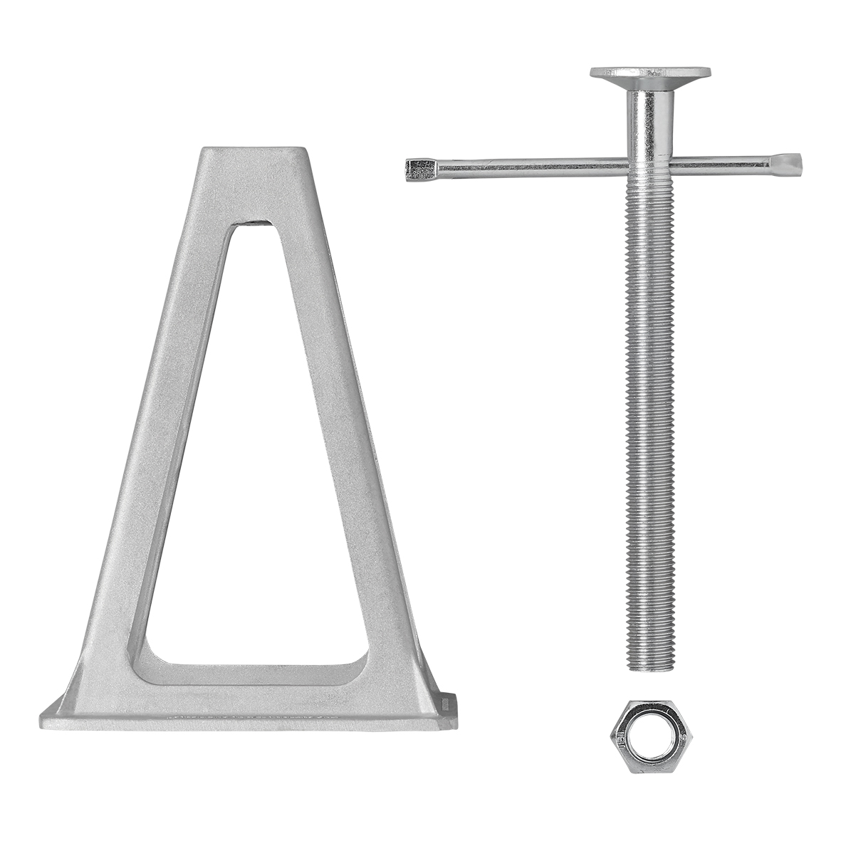 ProPlus Stützbock-Set von 4 Stück, Aluminium