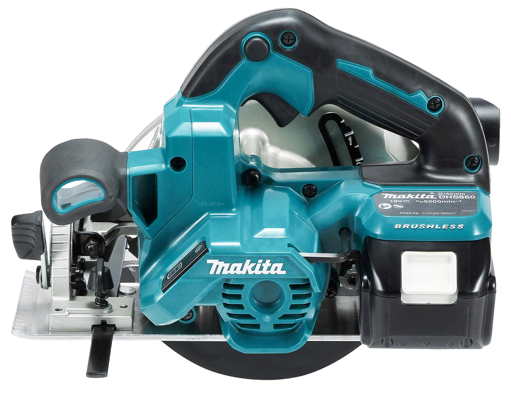 Makita Akku-Handkreissäge DHS660 (Ohne Akku, ohne Ladegerät)