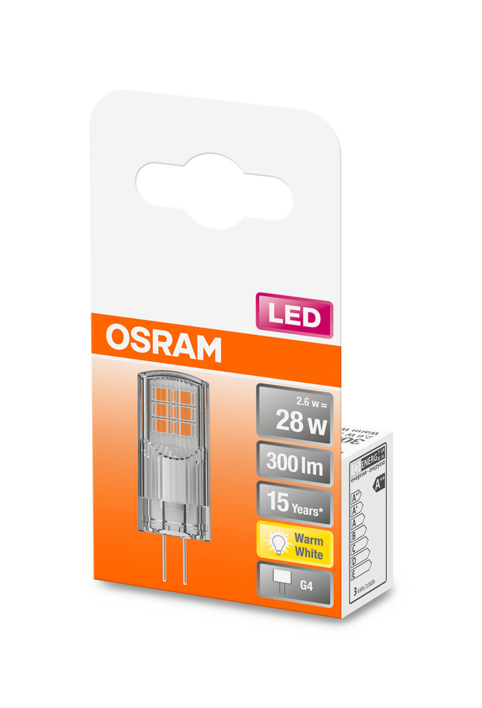 4058075431997_Packaging_image OSRAM LEUCHTMITTEL LED PIN 12 V 30 320° 2.6 W/2700K G4