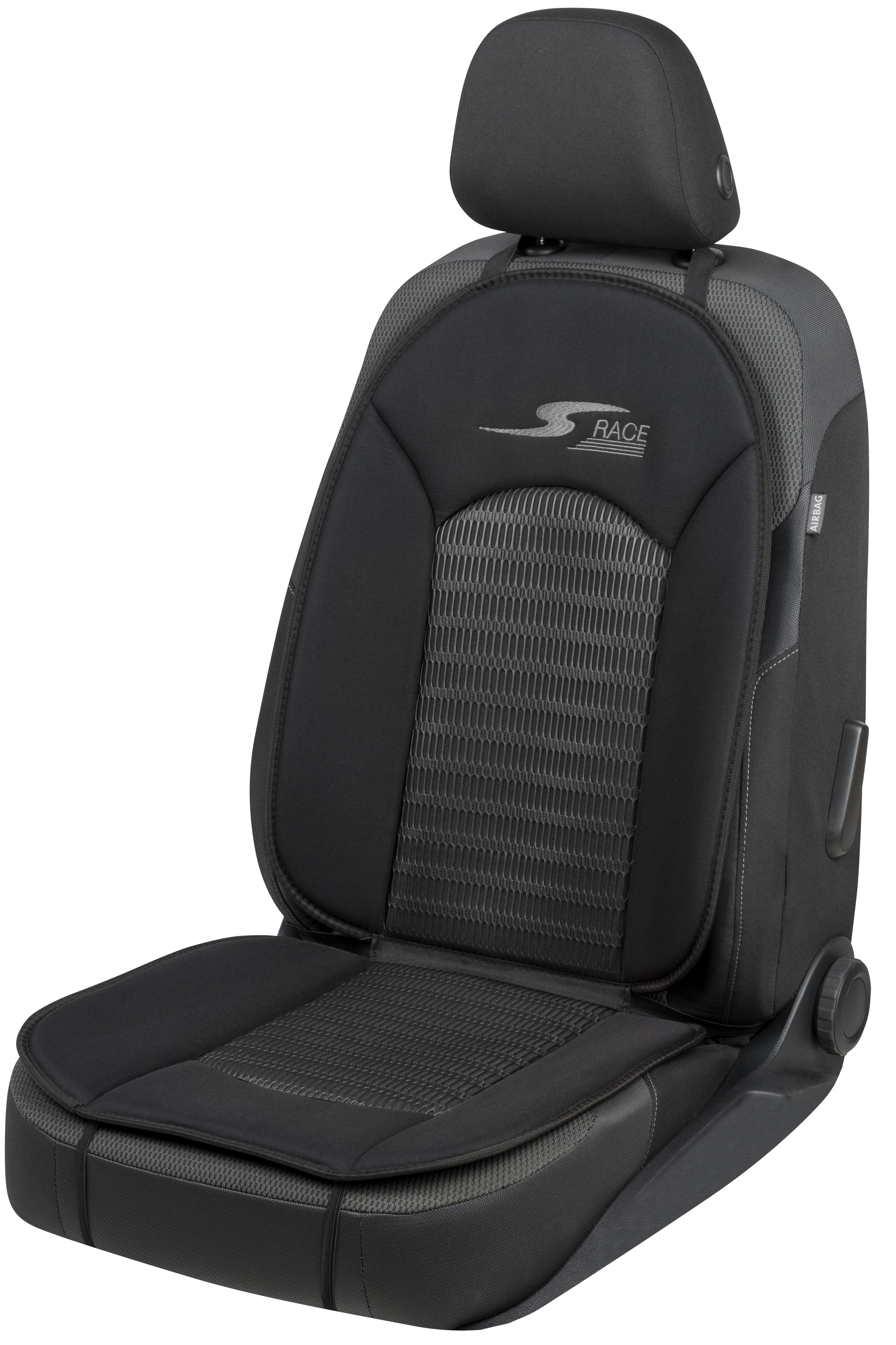 Walser Sitzaufleger S-Race, schwarz