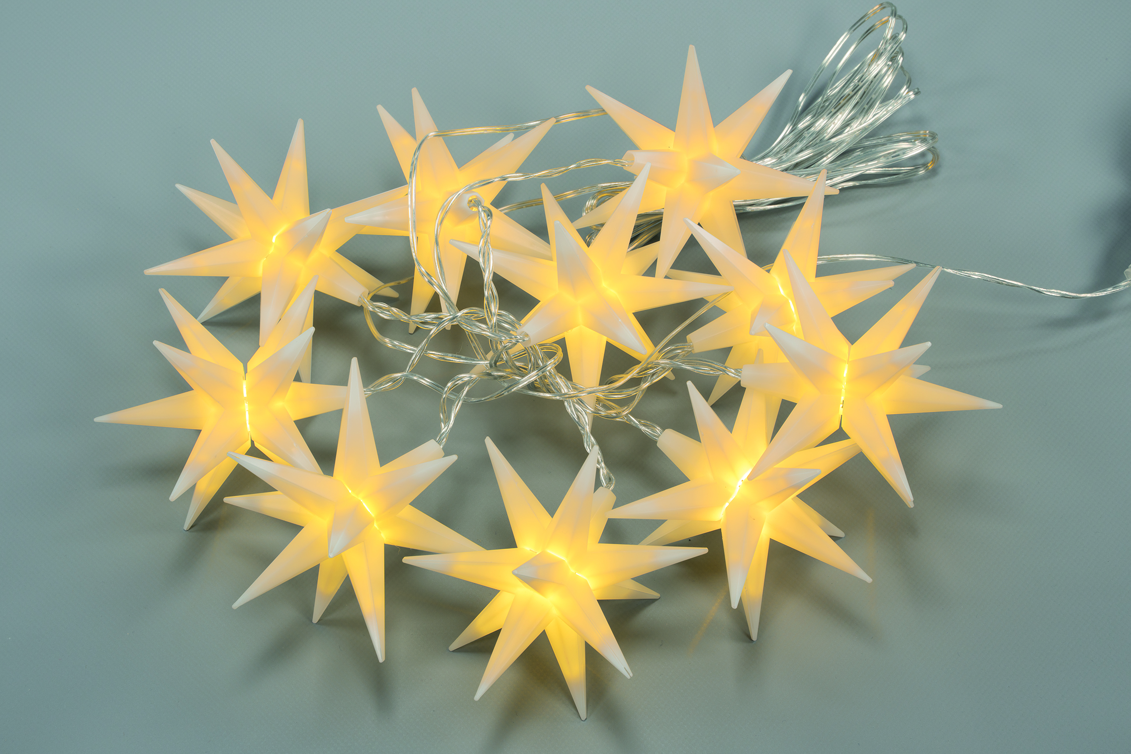 Nexos Lichterkette Weihnachtsstern, warmweiß Nexos Lichterkette Weihnachtsstern, warmweiß