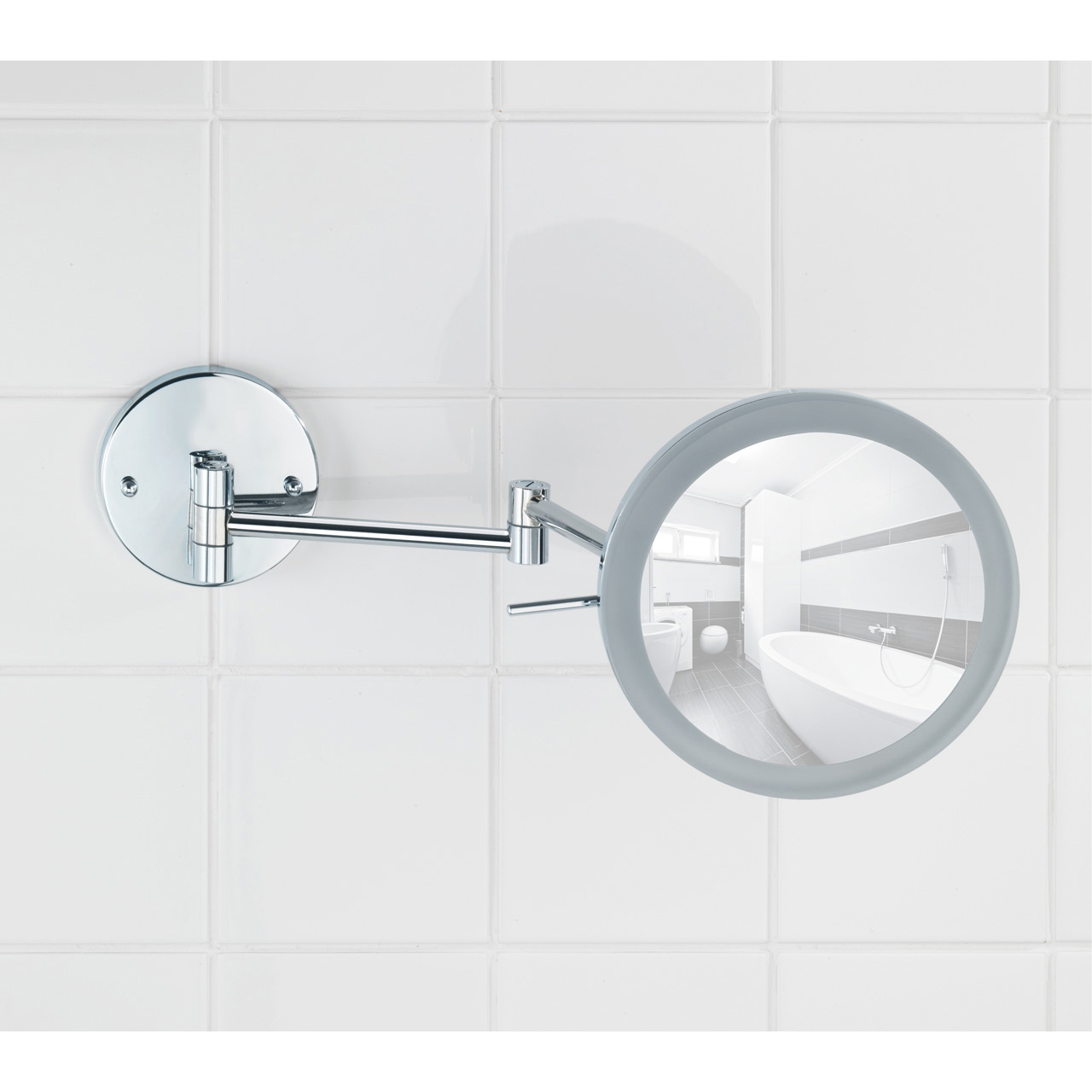 370492-Power-Loc-LED-Wandspiegel-Aura_AMBI_10 WENKO POWER LOC AURA LED WANDSPIEGEL