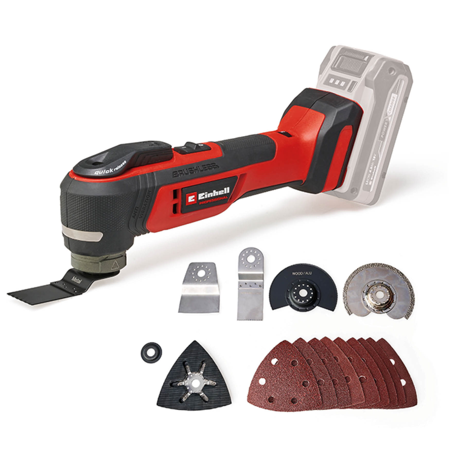 Einhell Akku-Multifunktionswerkzeug TP-MG 18 Li BL - Solo Einhell Akku-Multifunktionswerkzeug TP-MG 18 Li BL - Solo