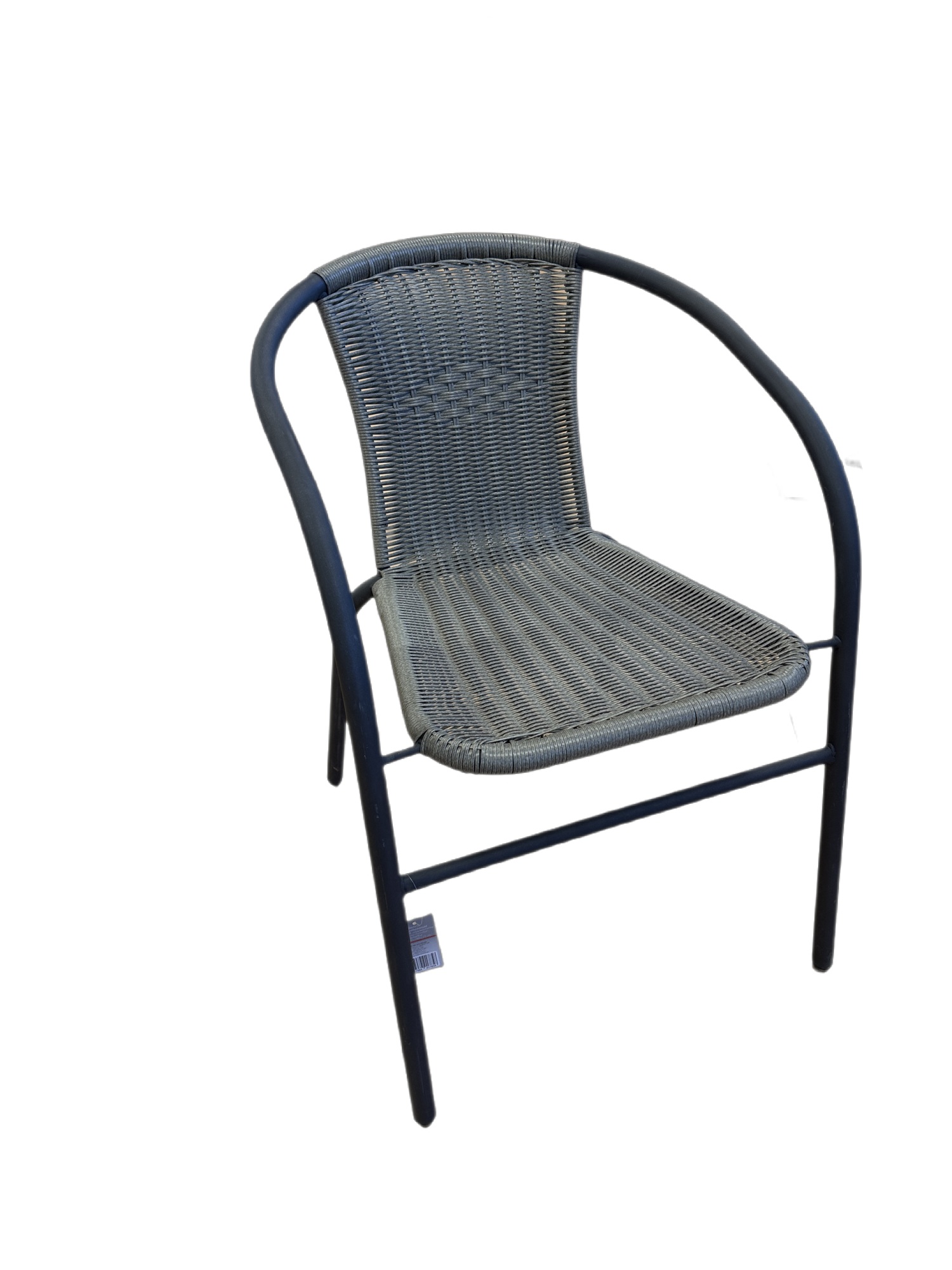 Bistrostuhl Polyrattan, schlamm-braun