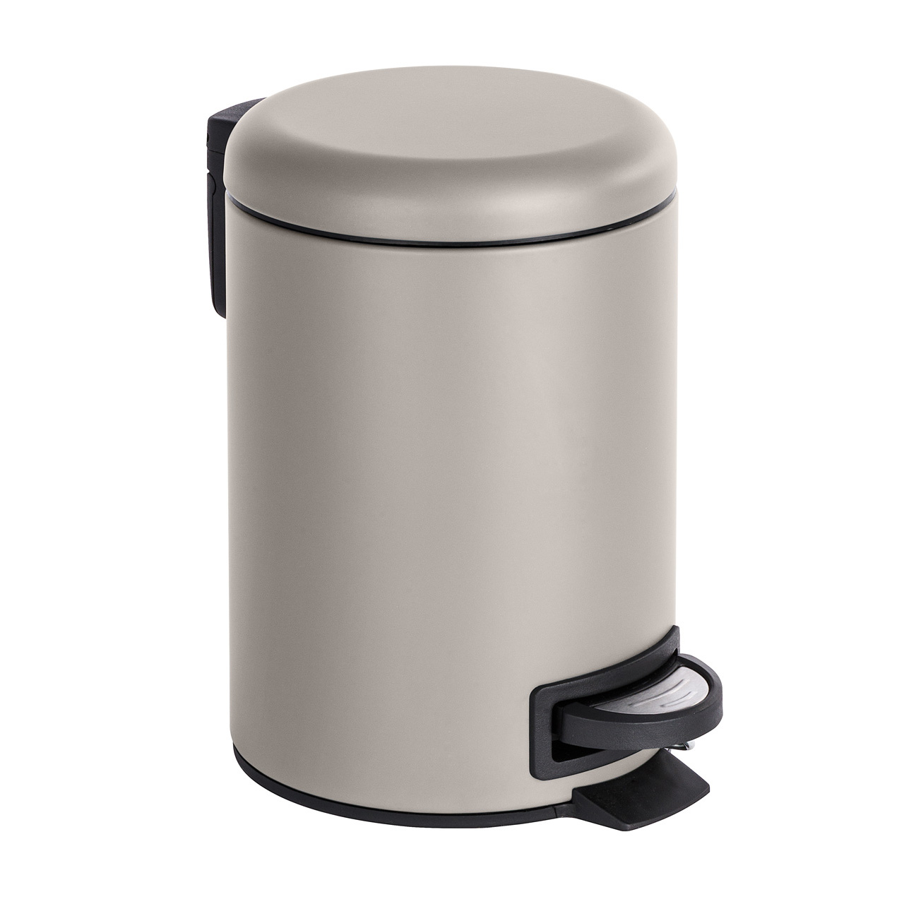 407481-Treteimer-Mod-Leman-taupe-3-ltr-_FS_01 WENKO KOSMETIK TRETEIMER LEMAN, TAUPE 3