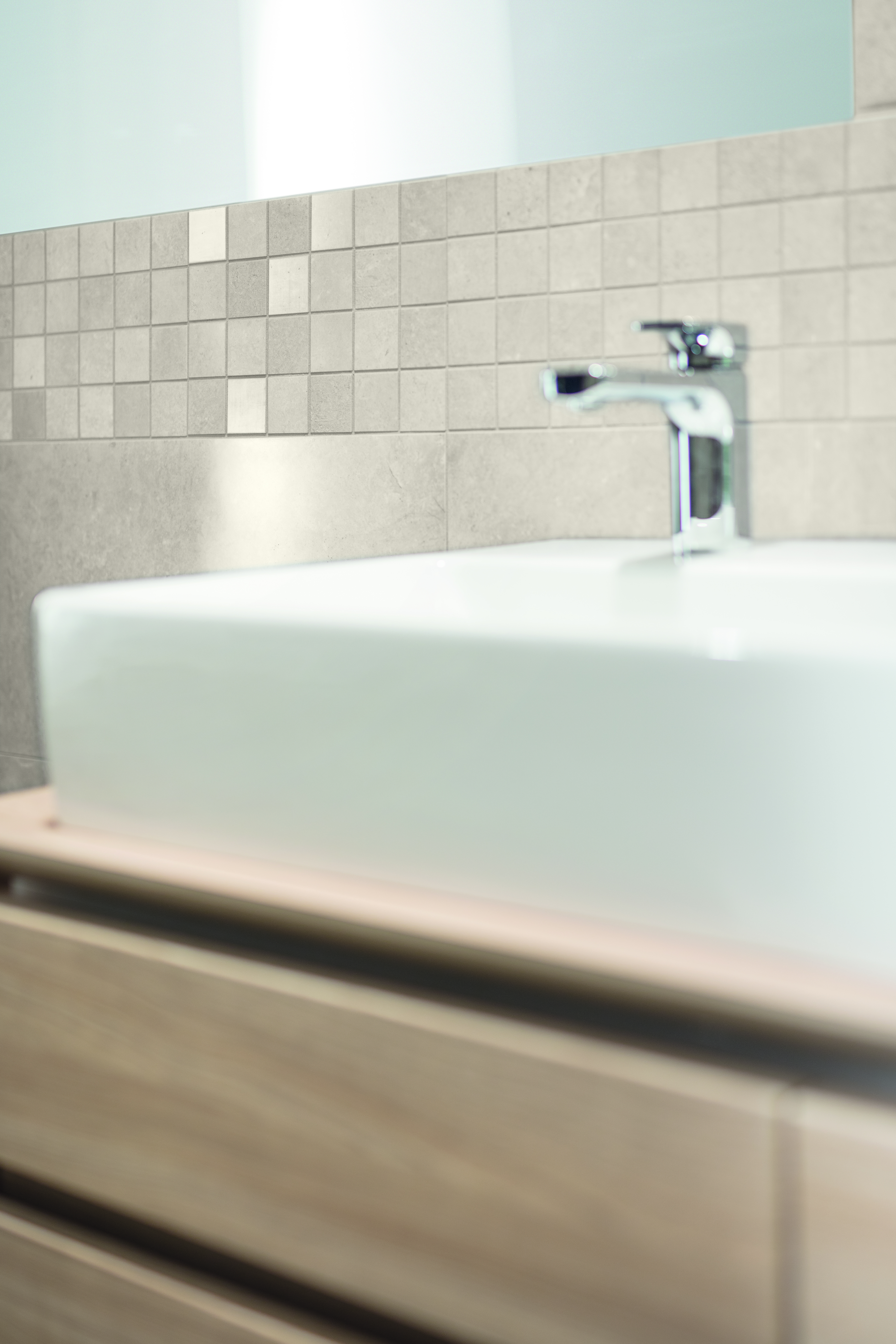 Lasselsberger Kalkstein Mosaik Lime beige, 30 x 30 cm