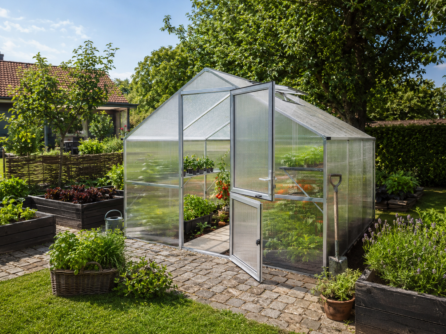 KGT Gewächshaus Orchidee III, pressblank