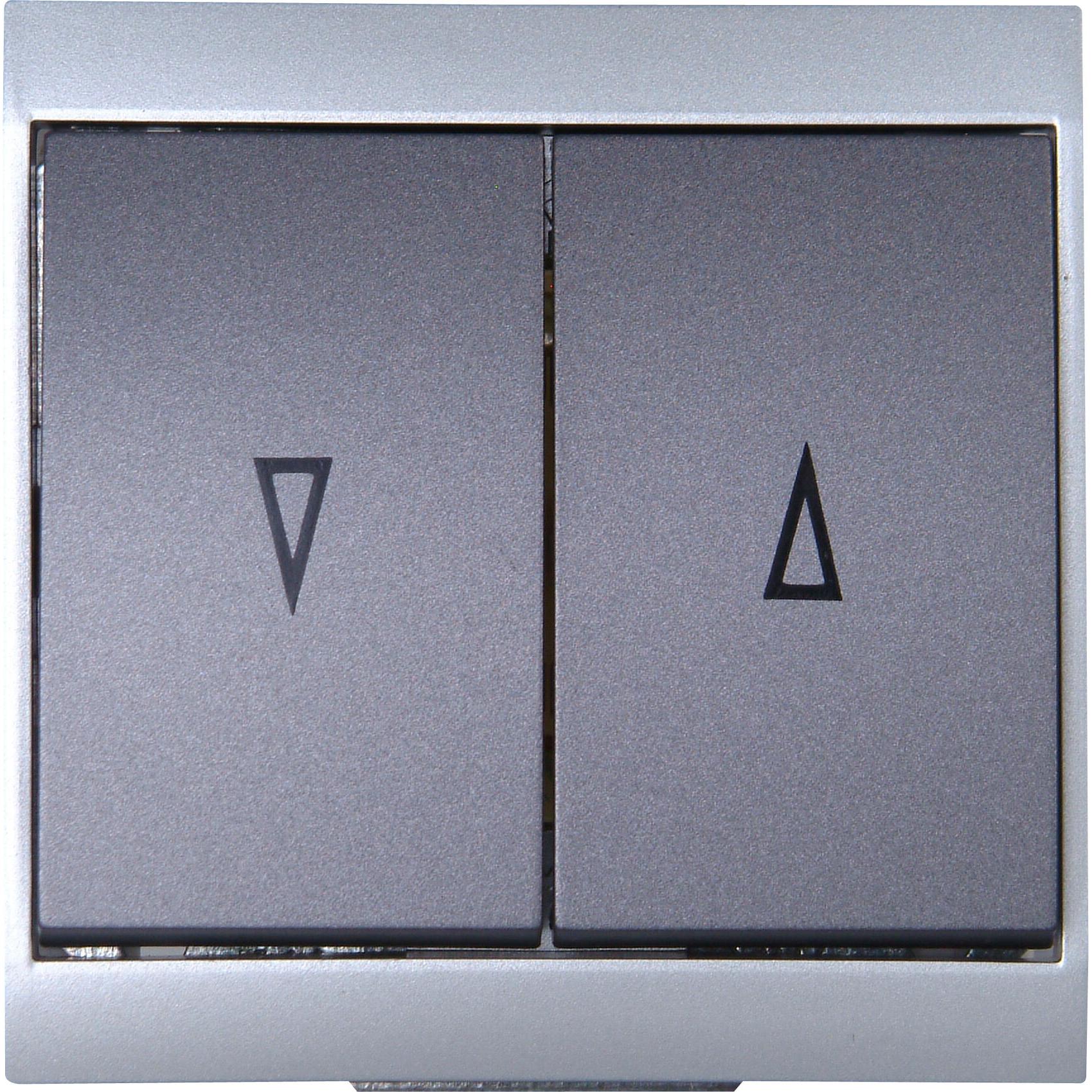 Kopp MALTA Jalousieschalter, anthrazit Kopp MALTA Jalousieschalter, anthrazit