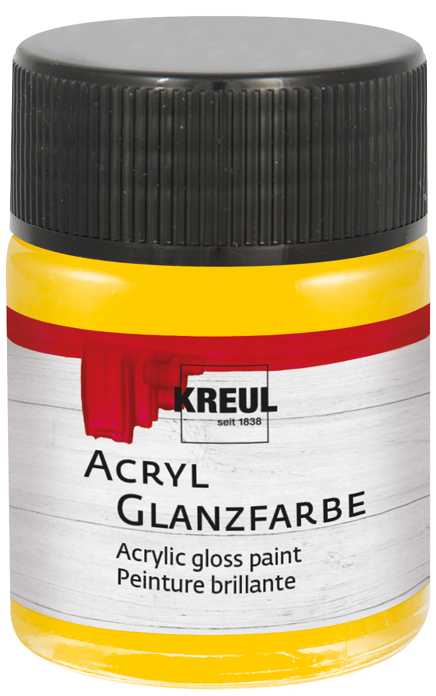 79530_KREUL_AcrylGlanzfarbe_Sonnengelb_50ml_RGB glanzfarbe