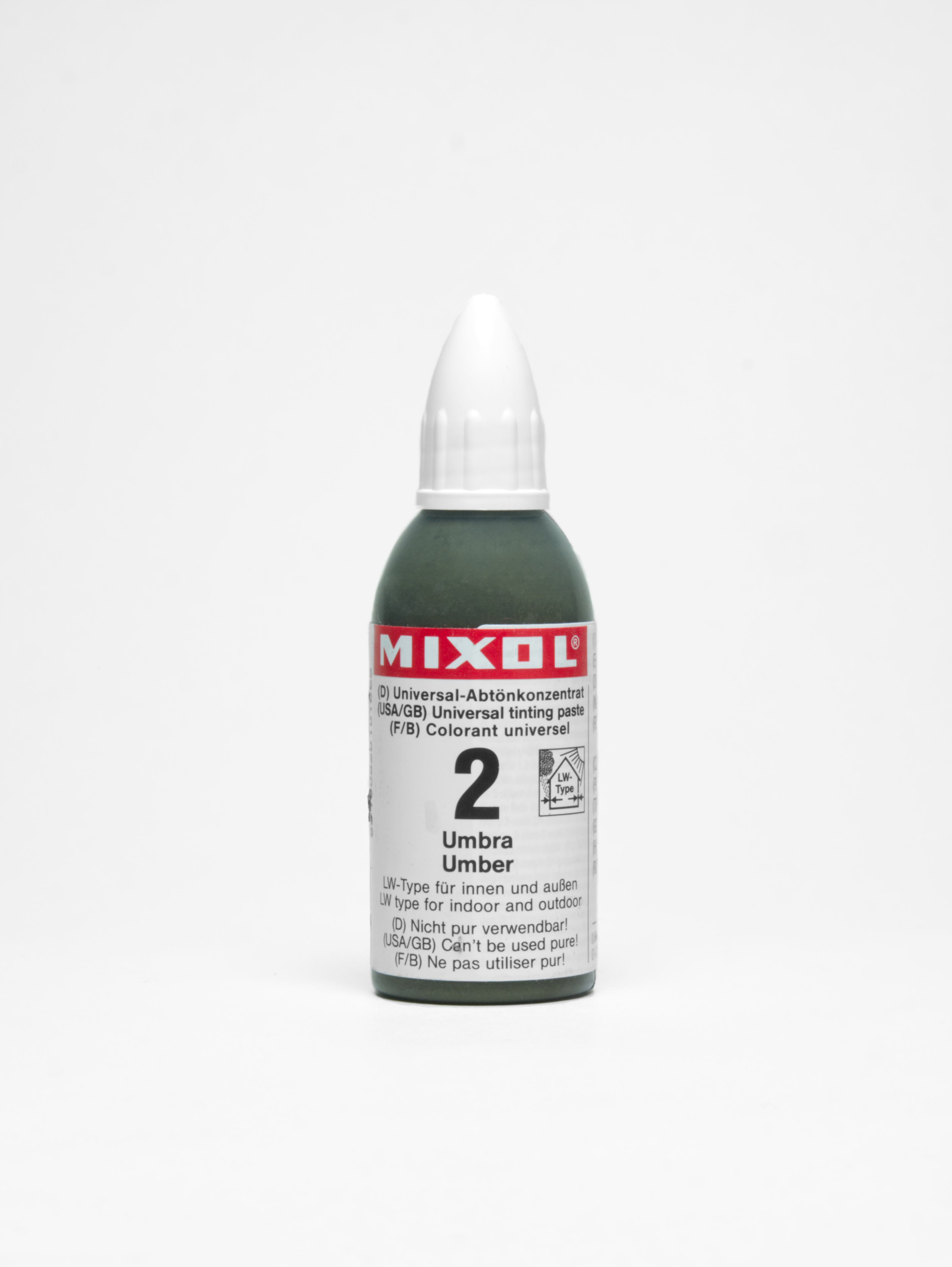 Mixol Uni Abtönkonzentrat, umbra, 20 ml Mixol Uni Abtönkonzentrat, umbra, 20 ml
