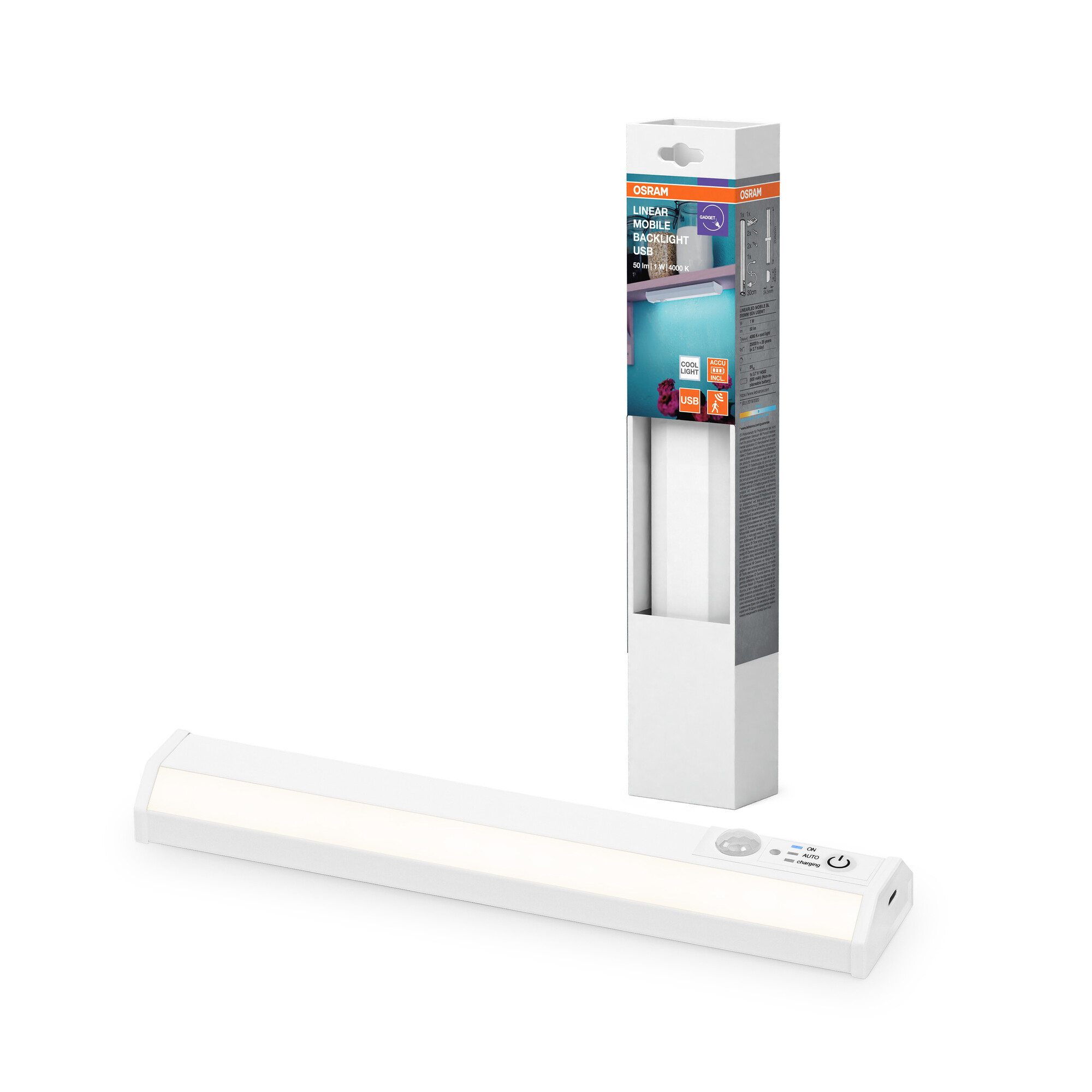 Osram Unterbauleuchte "Linear LED Mobile Backlight", sensor, 200 mm