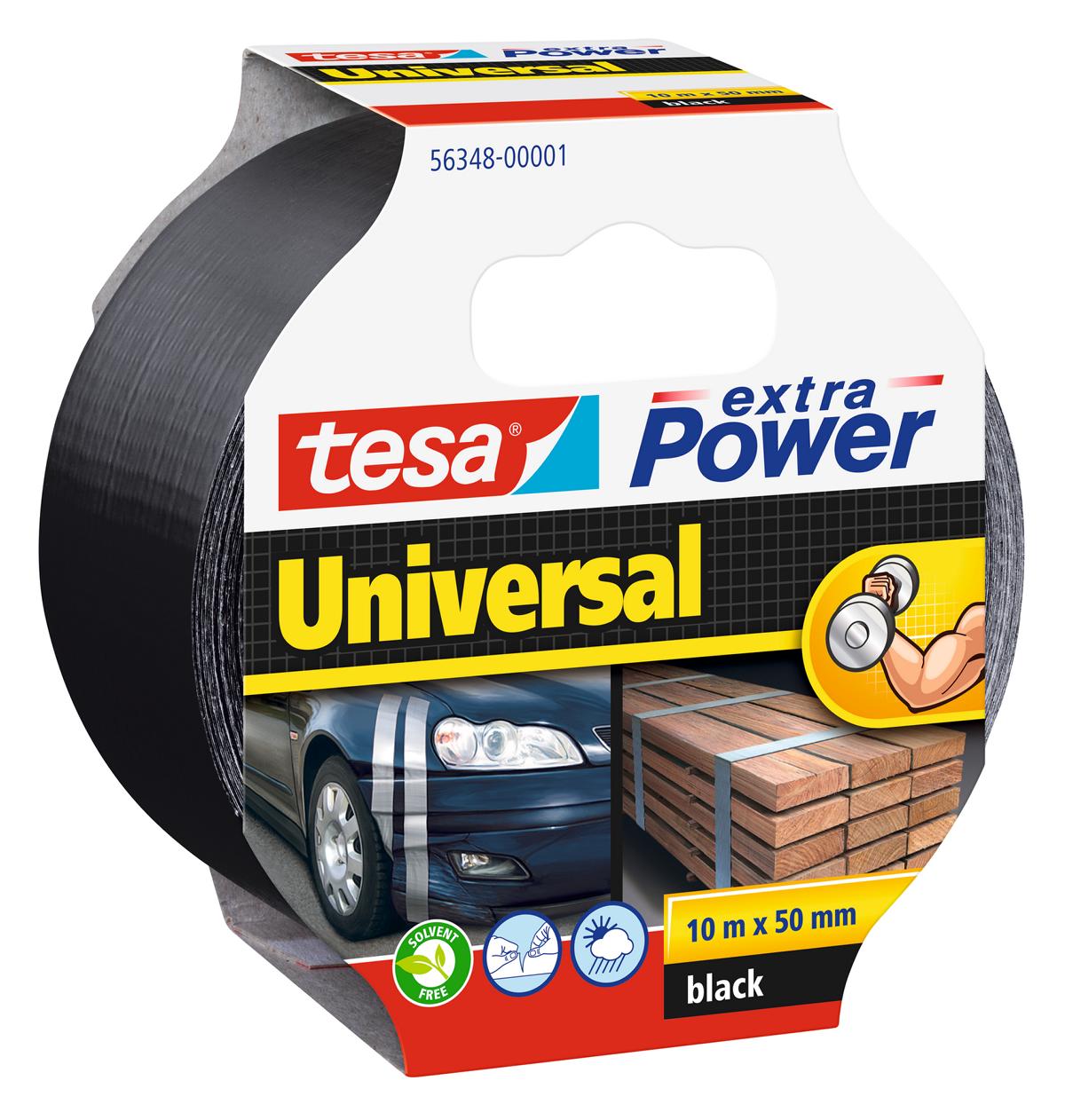 tesa_563480000105_LI444_left_pa tesa extra Power Universal, schwarz, 10 m