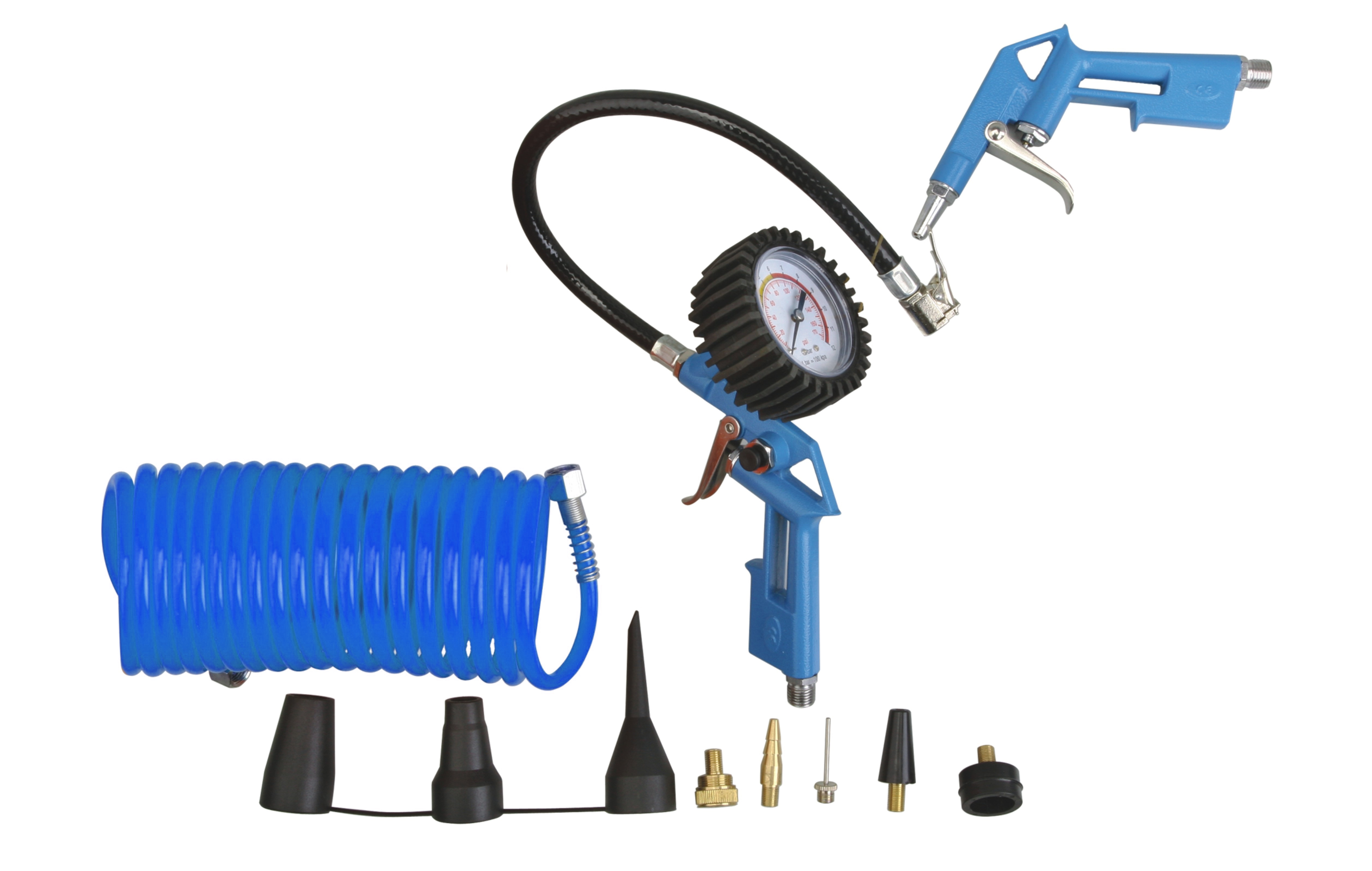 71101_d01 Güde Druckluft Kompressor-Set 301/10/50