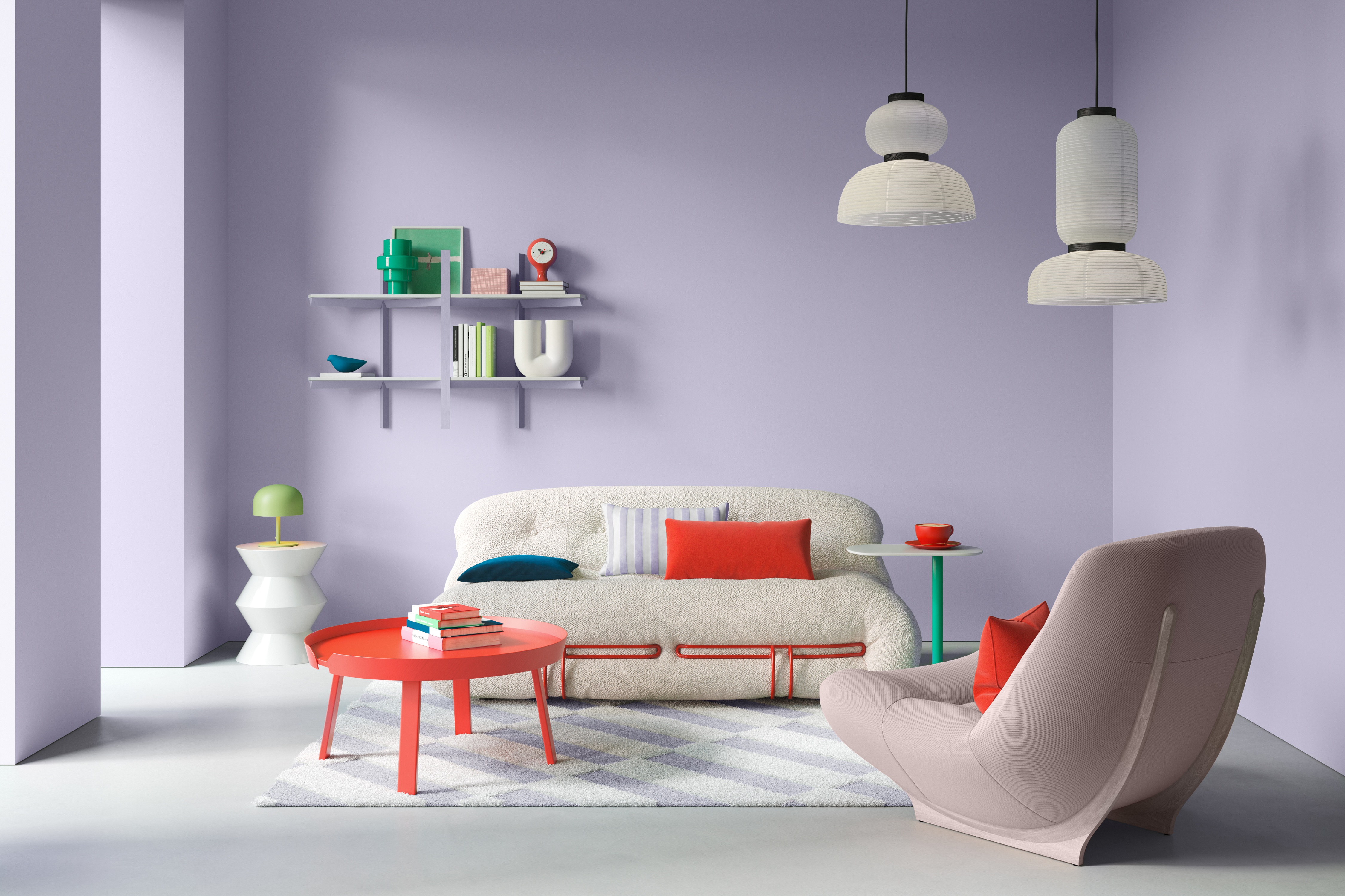 Alpina PANTONE® Lavender Blue, 2,5 Liter