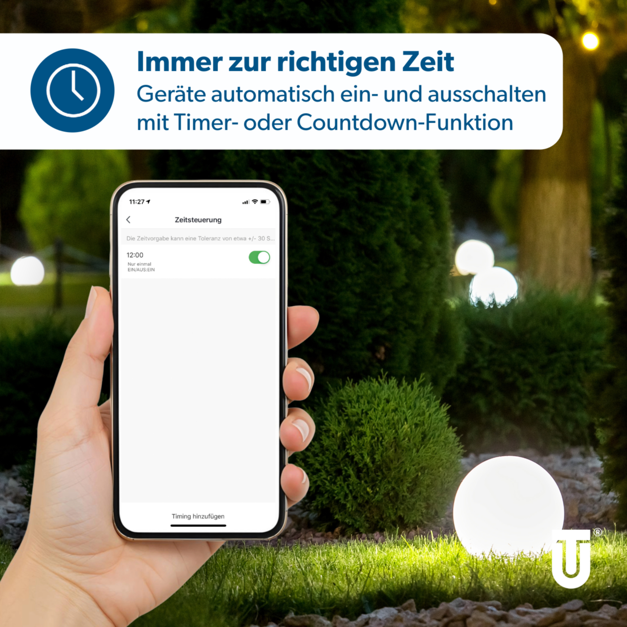 Unitec WIFI Zwischenstecker Outdoor