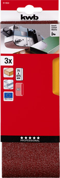 911904-300 Kwb Schleifband 75 x 457 mm, Korn 40