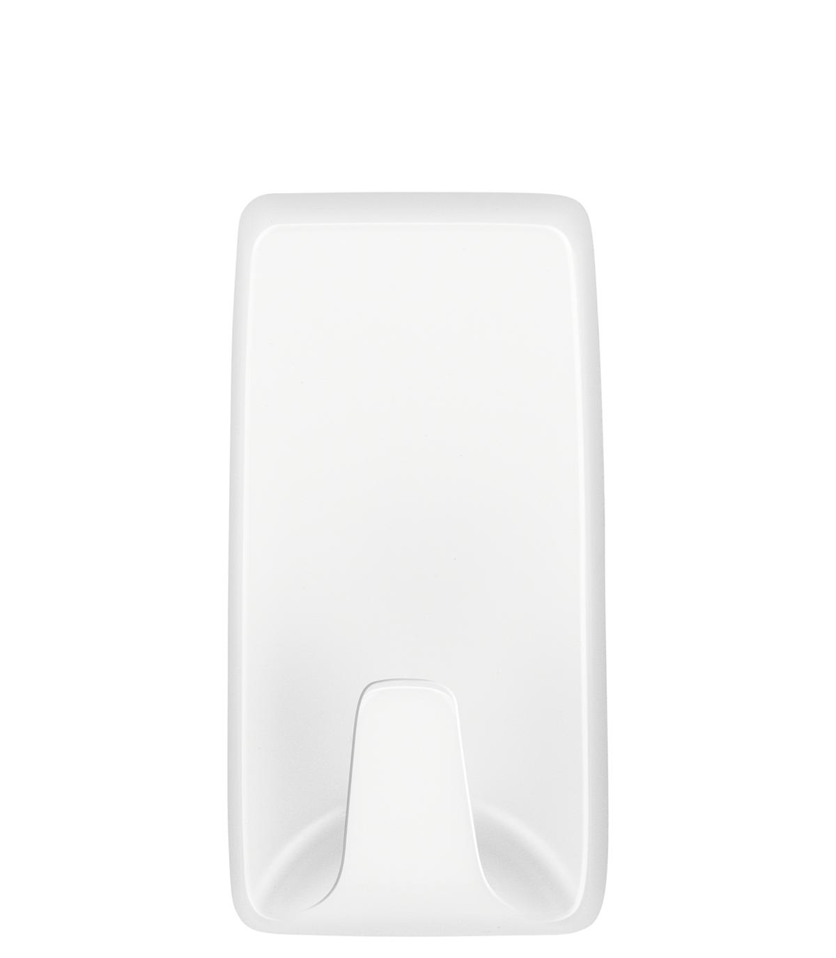 tesa_Powerstrips_hooks_58272_front_pr tesa Powerstrips Selbstklebehaken Large, Metall, weiß