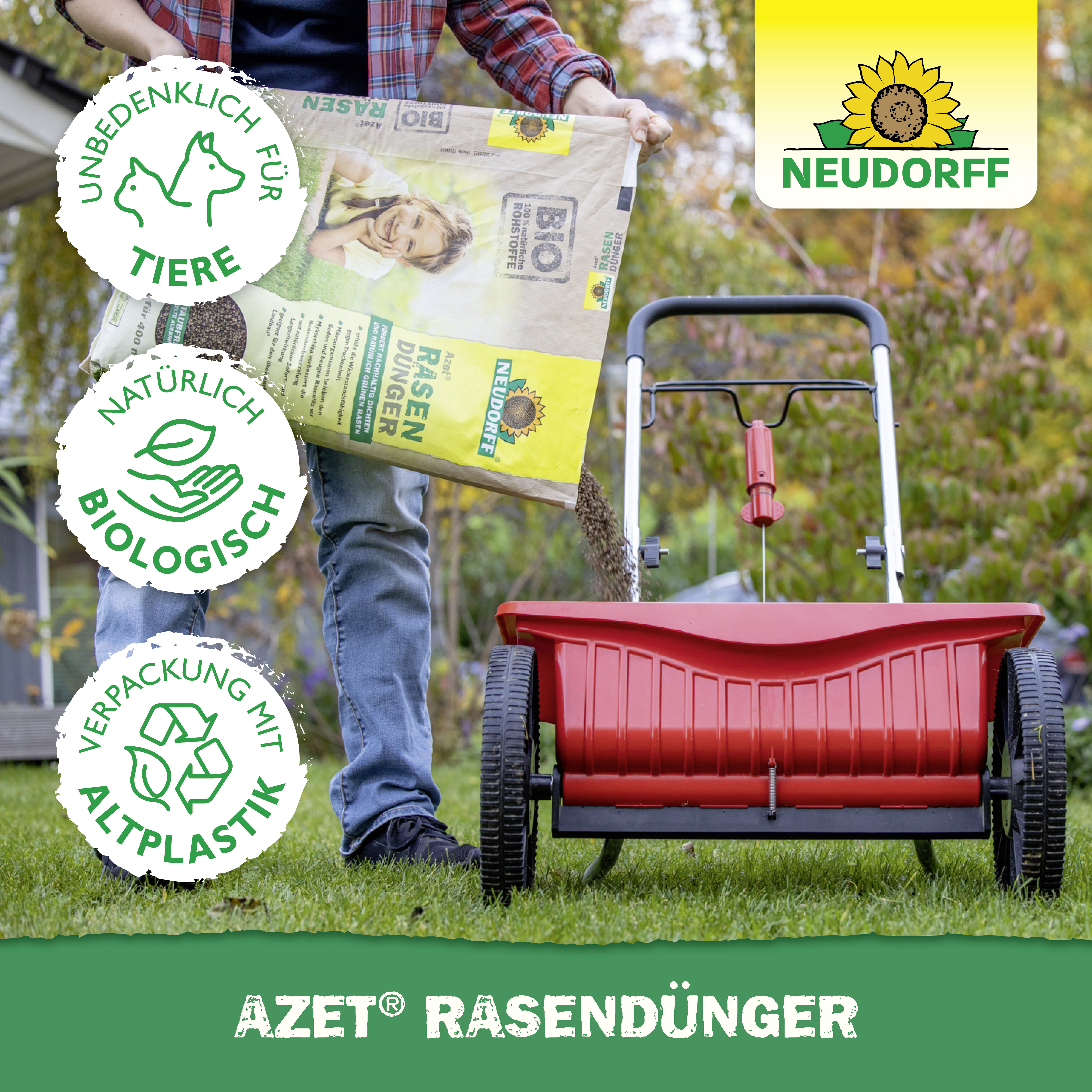 Neudorff Azet RasenDünger, 5 kg
