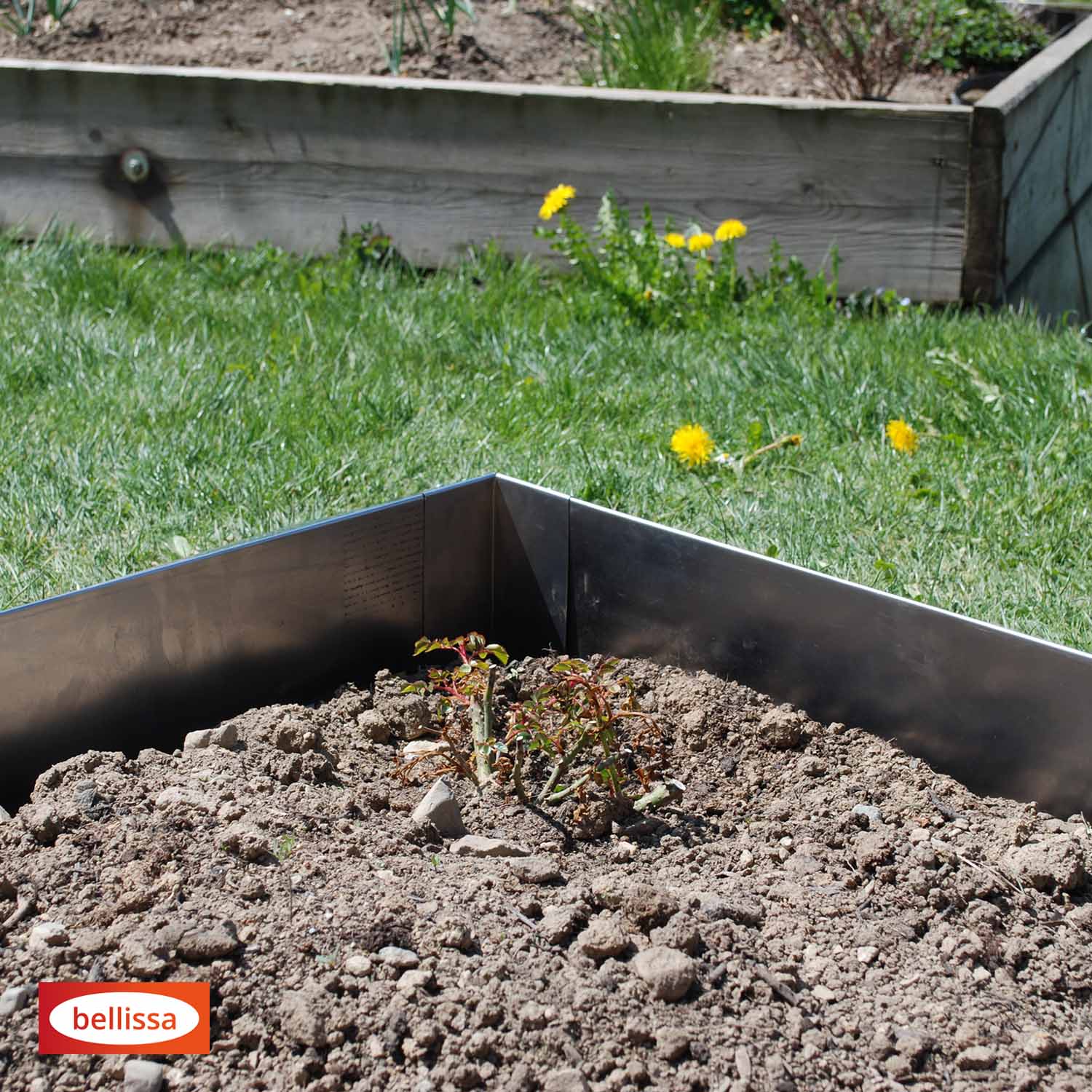 bellissa Schneckenblech Corten, 100 x 20 cm