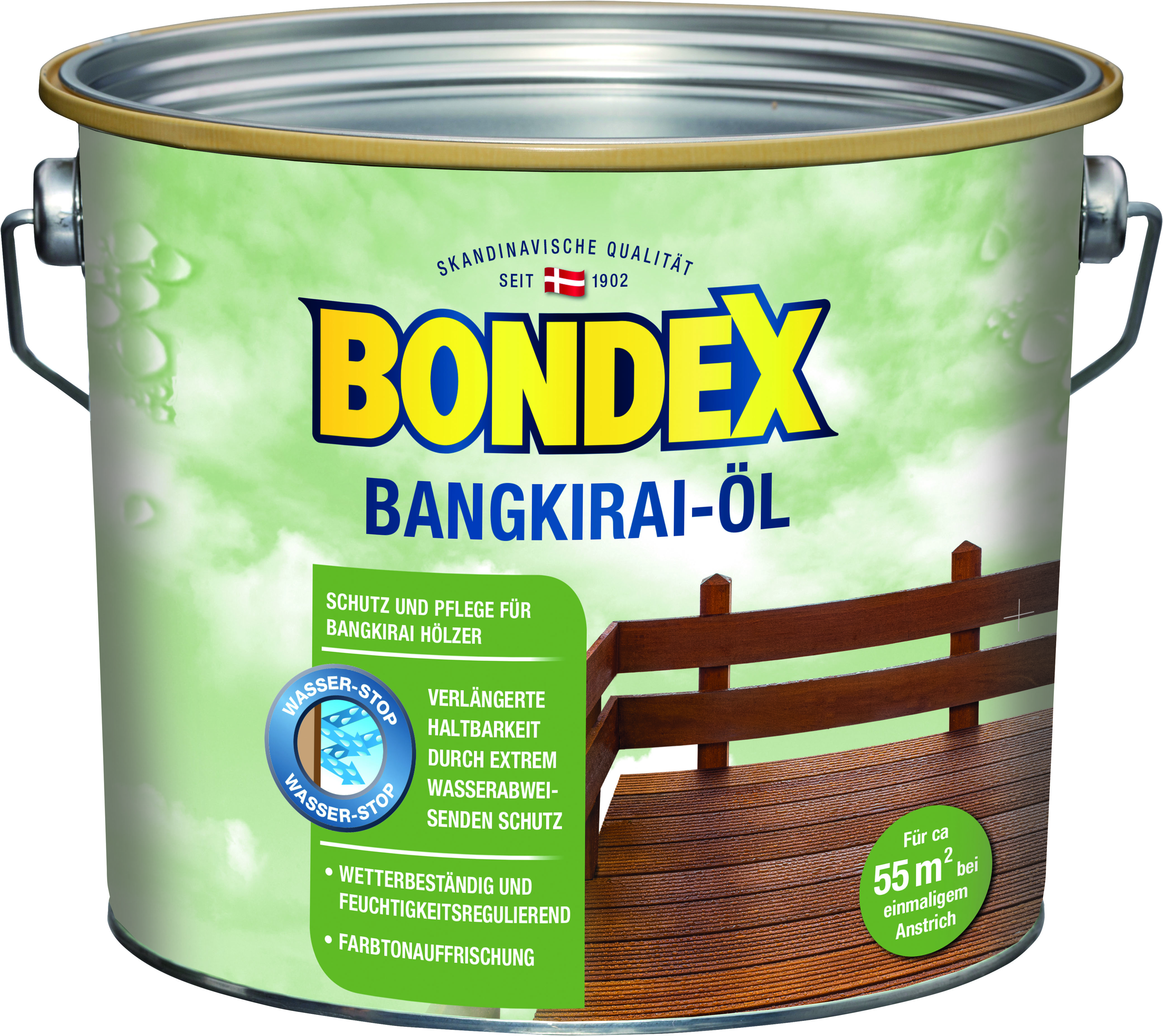 5702160143126LwJrO9KuJlz0a Bondex Bangkirai Öl, 2,5L