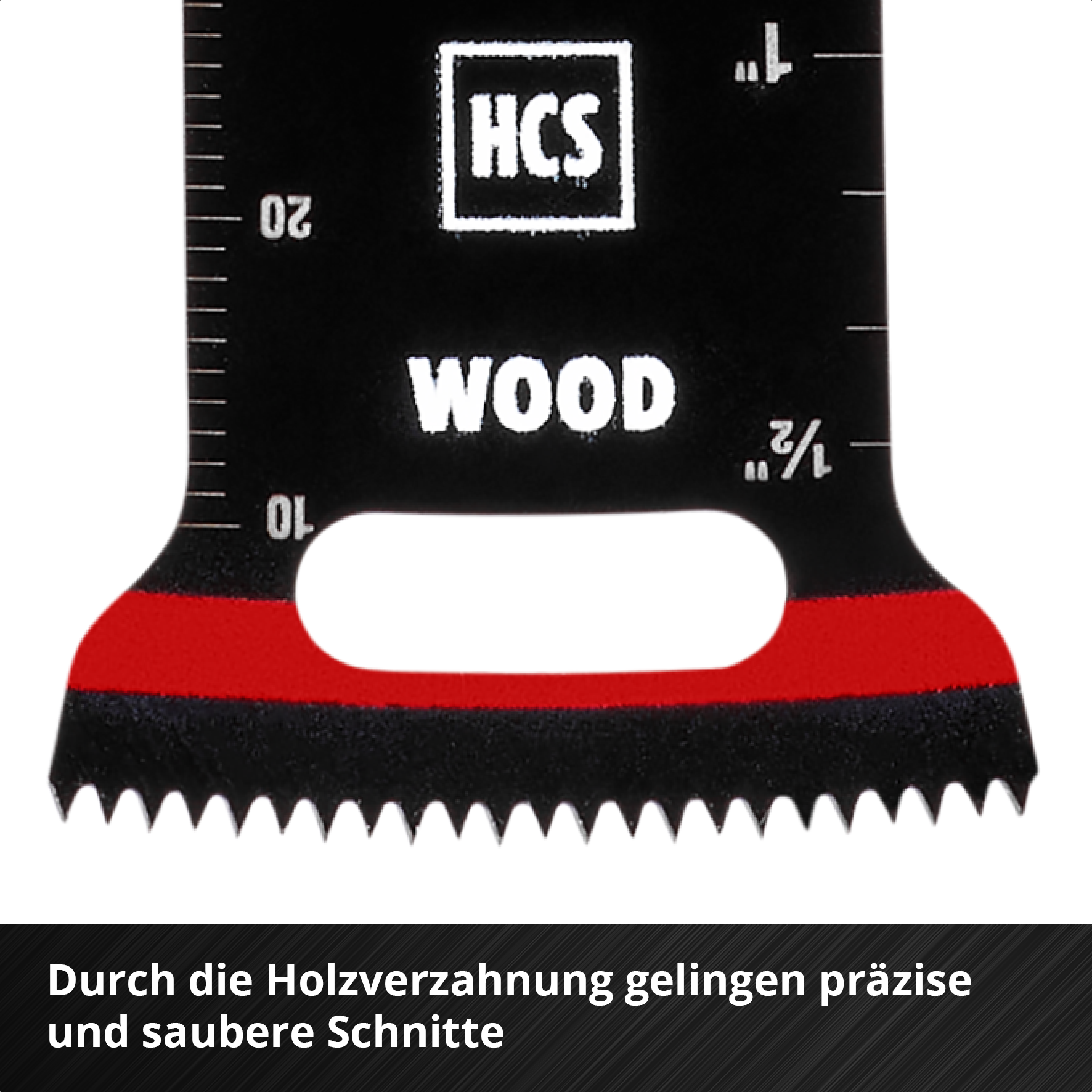 Einhell HCS-Tauchsägeblatt mit Universalaufnahme, curved, 32 x 40 mm