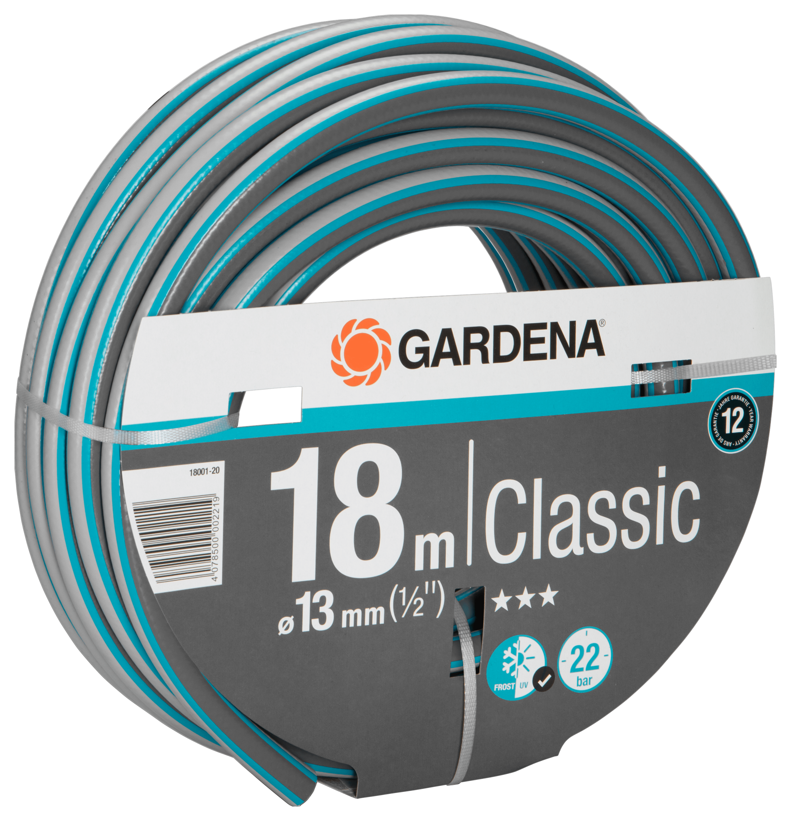 Gardena Classic Schlauch 13mm, 1/2", 18m