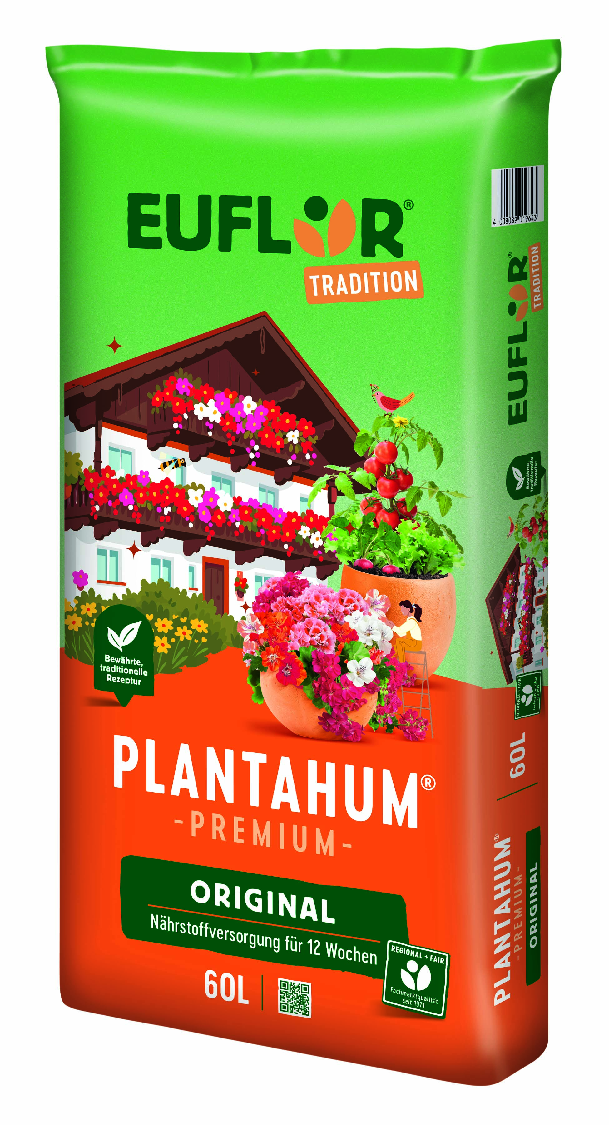 Euflor Tradition Plantahum Premium Original, 60l