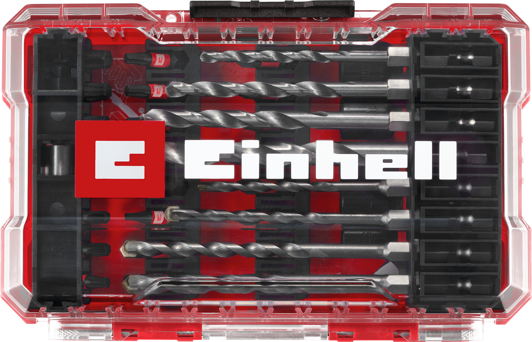 Einhell Impact-Bit-Set mit Metall- und Universalbohrern, M-CASE, 39-tlg.