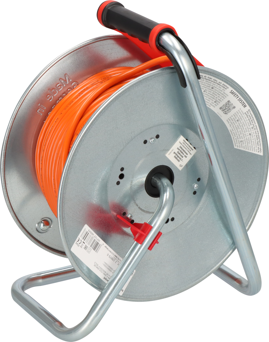 Brennenstuhl Garant S IP44 Kabeltrommel, 40 m Kabel in orange