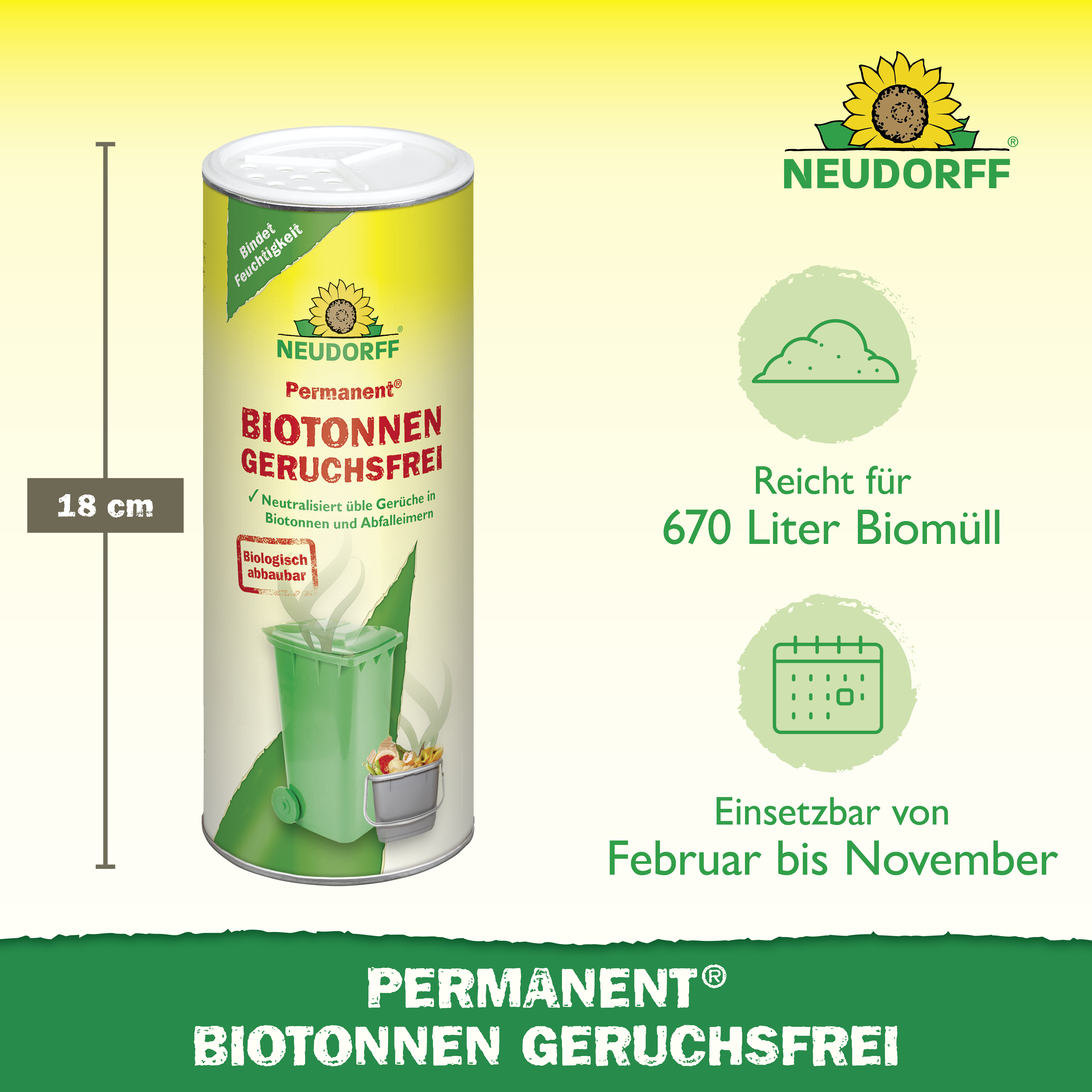 Neudorff Permanent Biotonnen GeruchsFrei