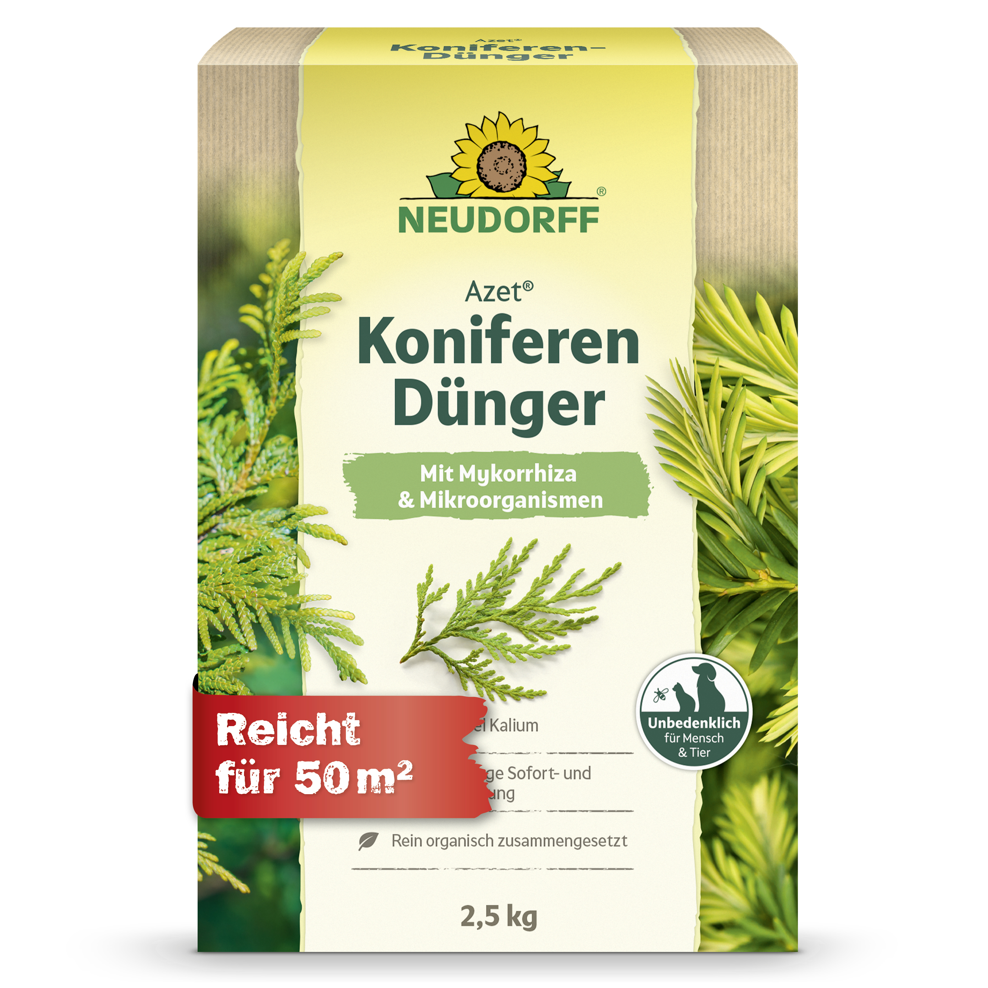 Neudorff Azet KoniferenDünger, 2,5 kg