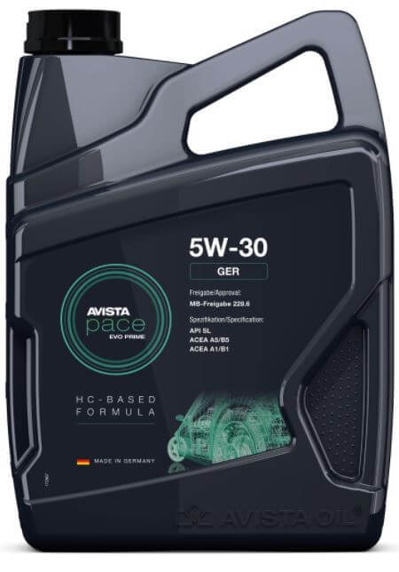 5W-30 Avista Motoröl 5W-30, 5L