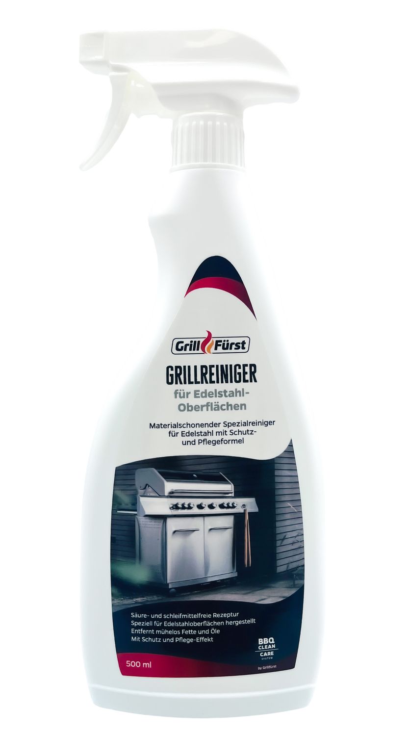 Grillfürst Grillreiniger für Edelstahloberflächen, 500 ml