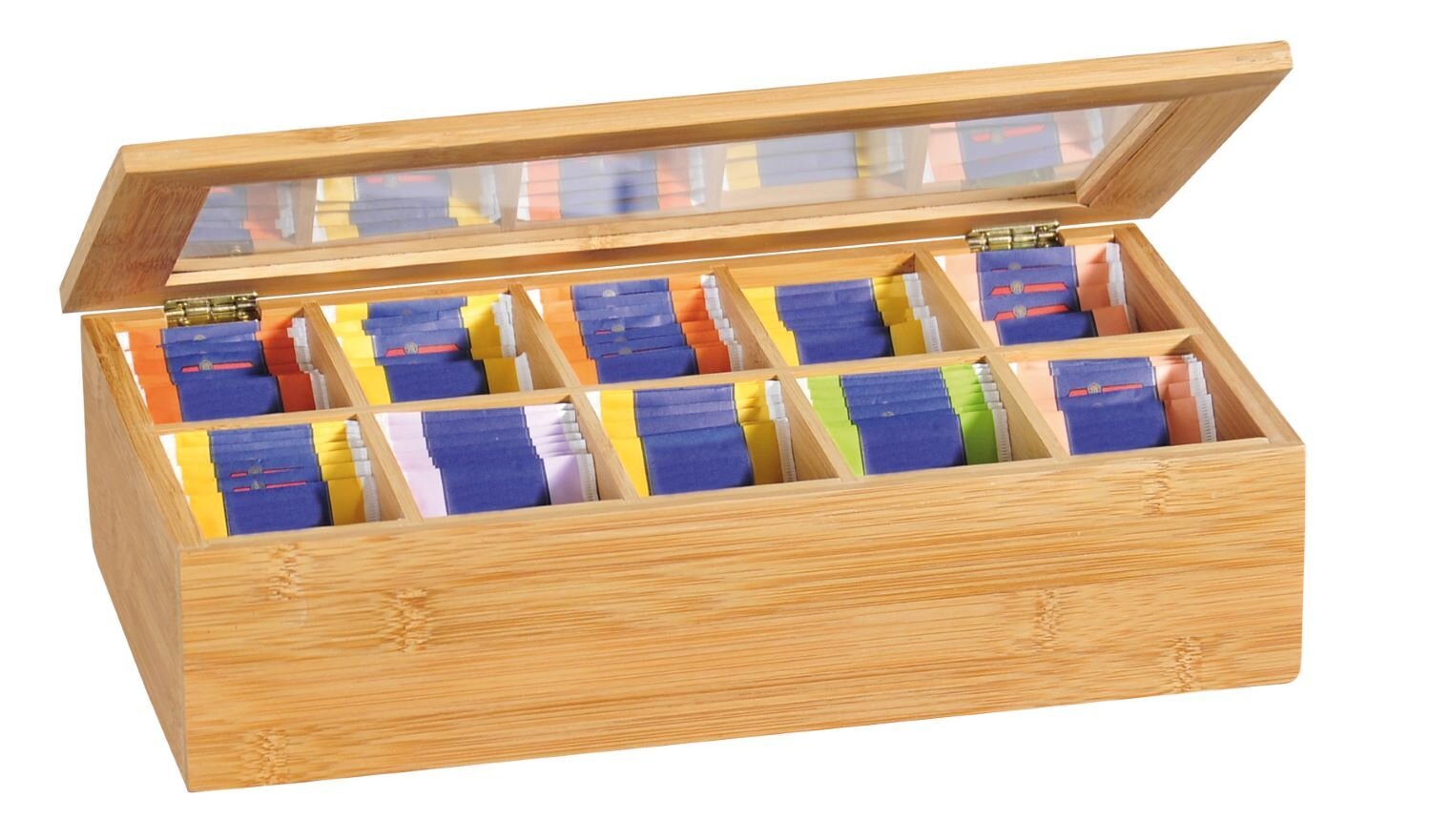 Kesper Teebox, Bambus, FSC, 36 x 20 x 9 cm