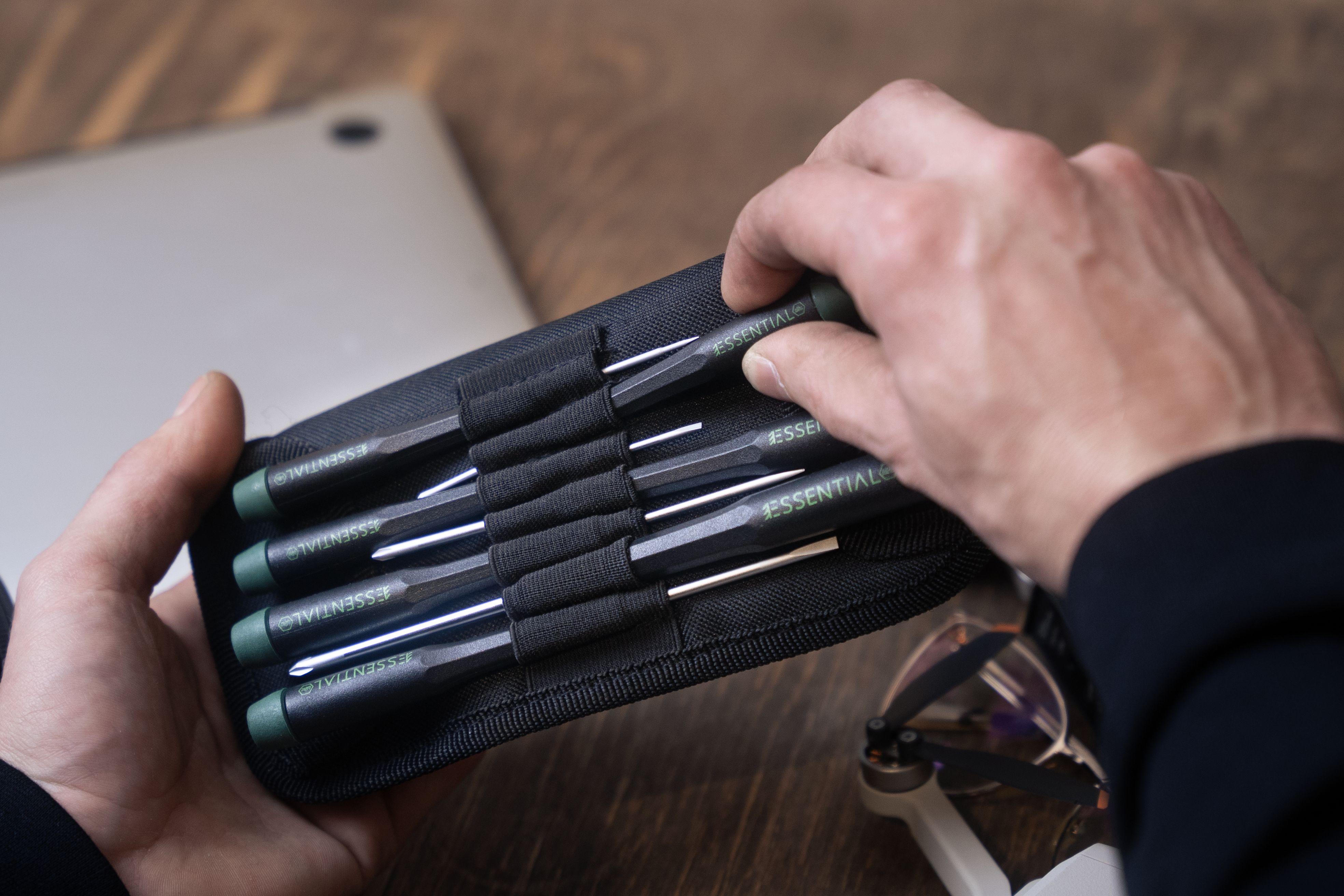 Wiha Precision Schraubendreher Set 7-teilig inklusive Rolltasche