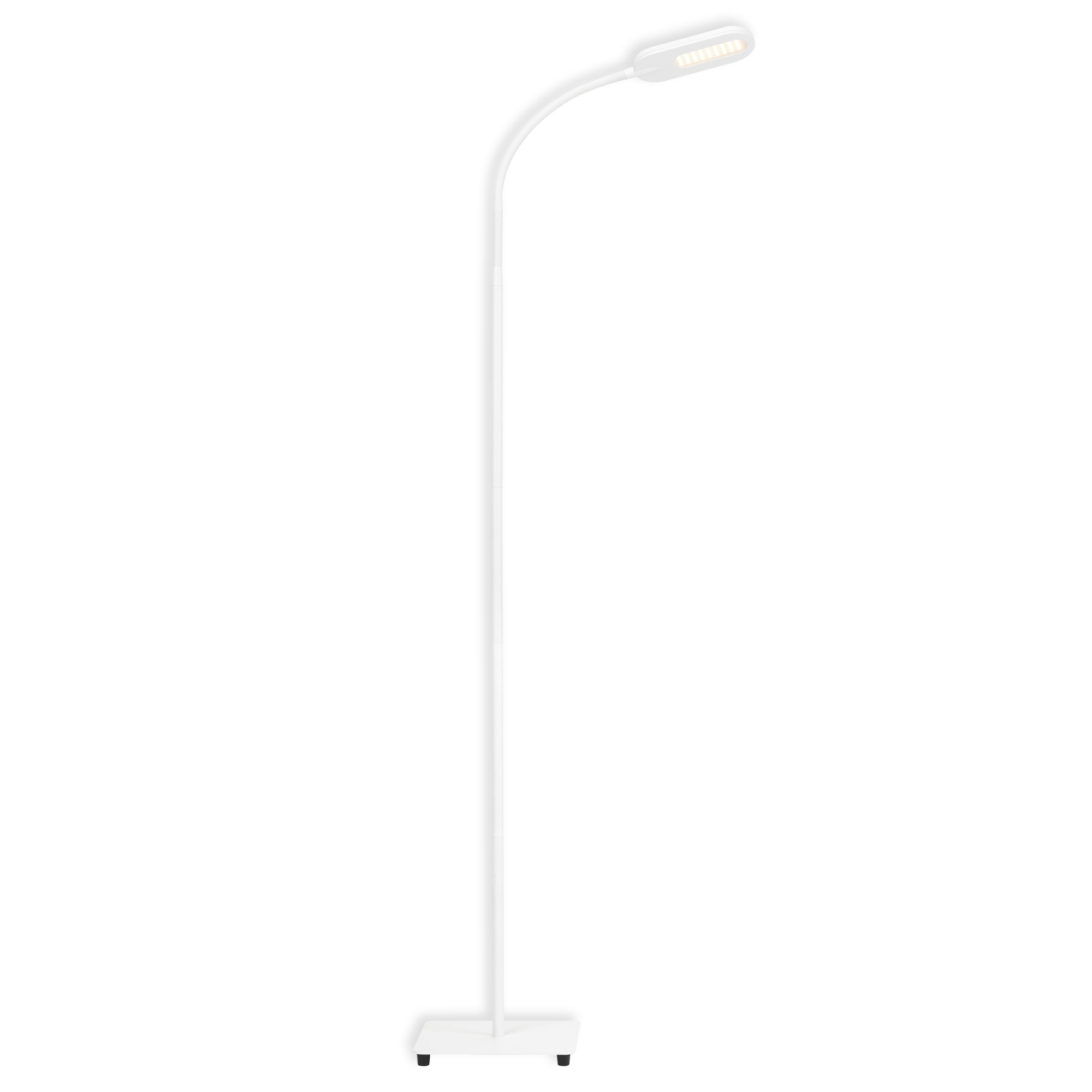 122861-7 BRILONER STEHLEUCHTE 8W WEIß CCT DIMMBAR H:158CM