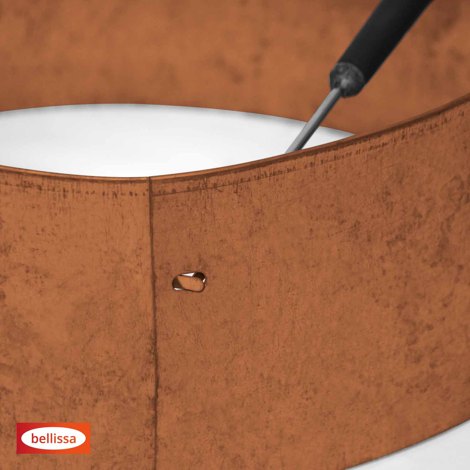 Bellissa Rasenkante Kreis Corten 13, S Bellissa Rasenkante Kreis Corten 13, S