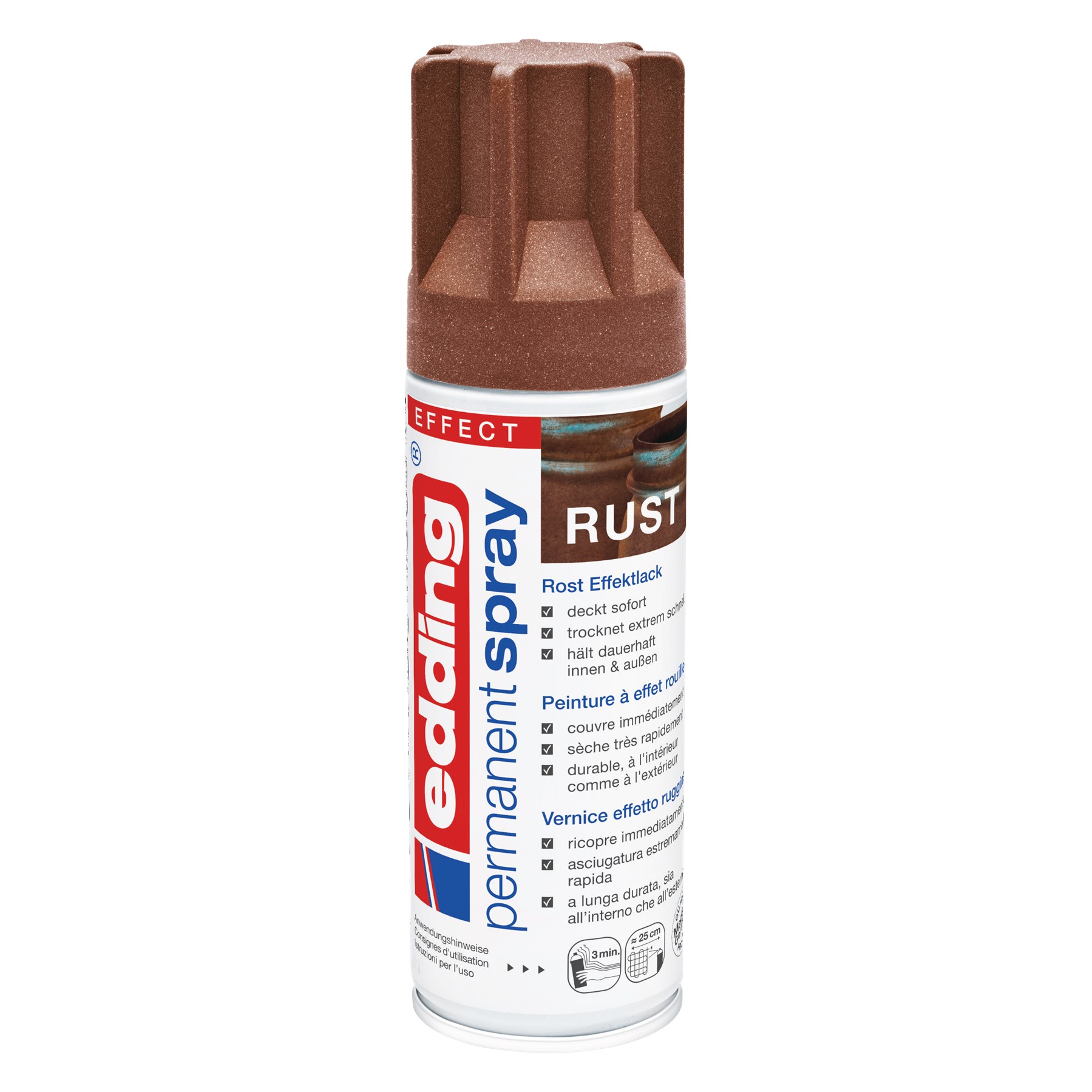 e-5200_rust_4057305002006 Edding Permanentspray 5200, rust effect