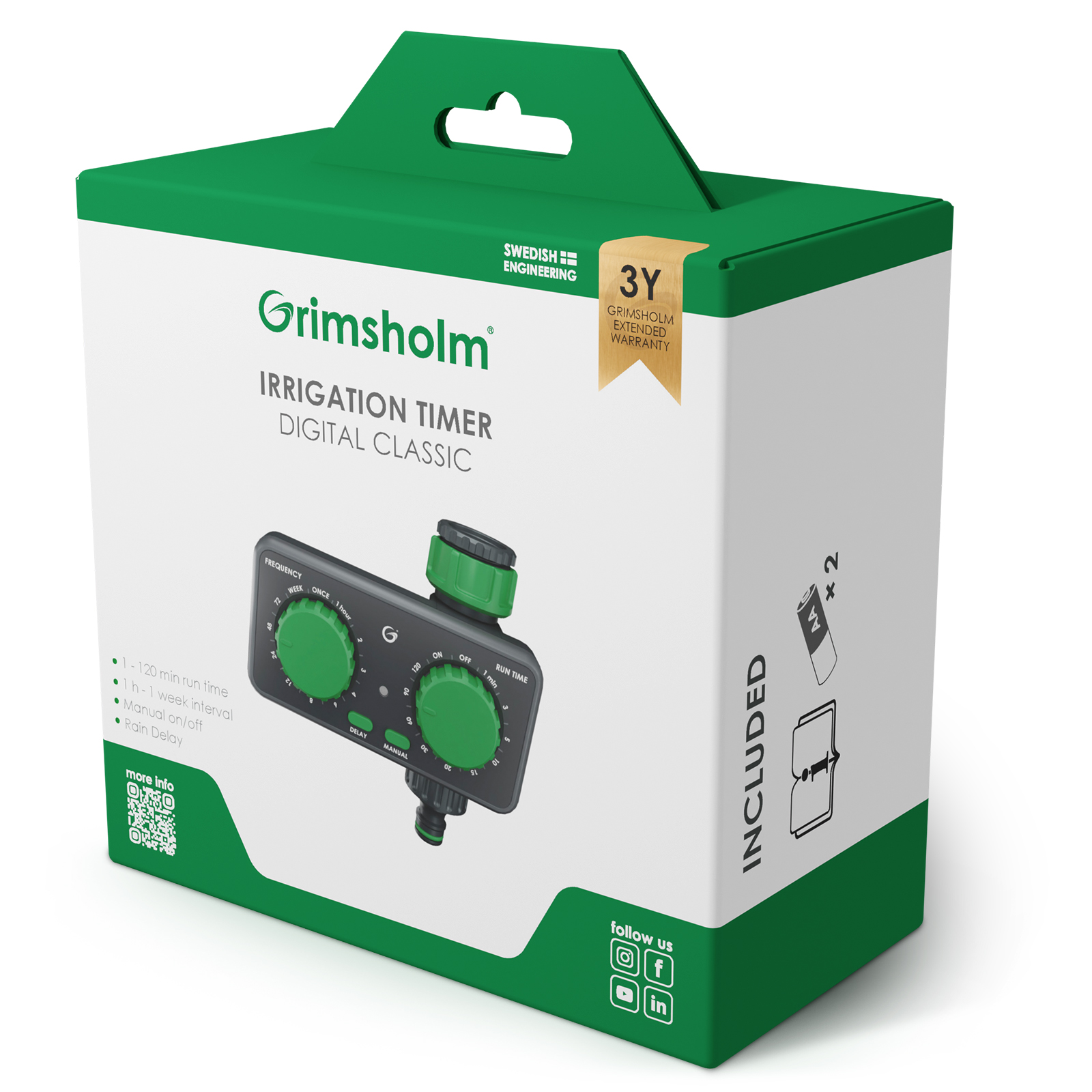 Grimsholm Timer Digital Classic
