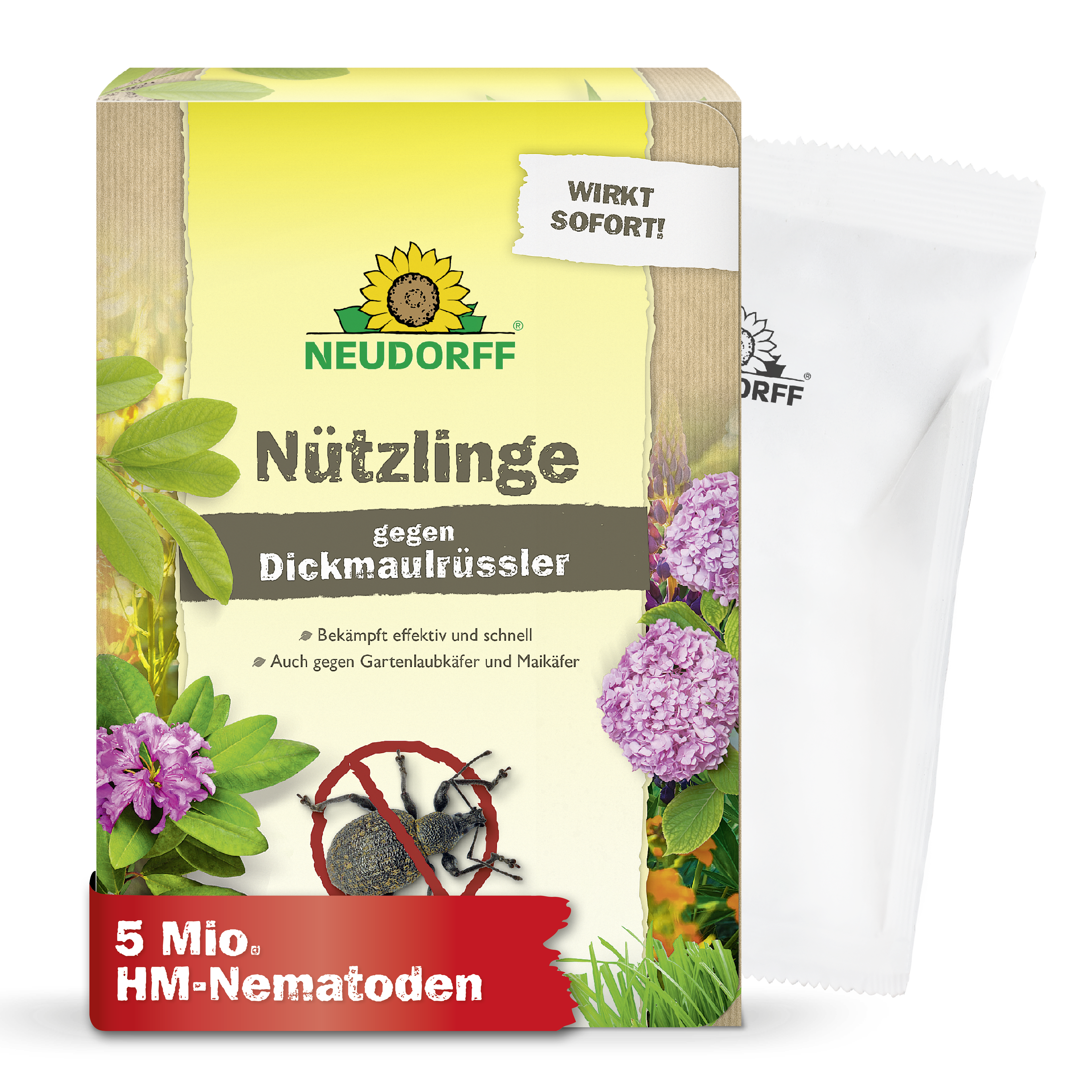Neudorff Bestell-Karte Nützlinge gegen Dickmaulrüssler