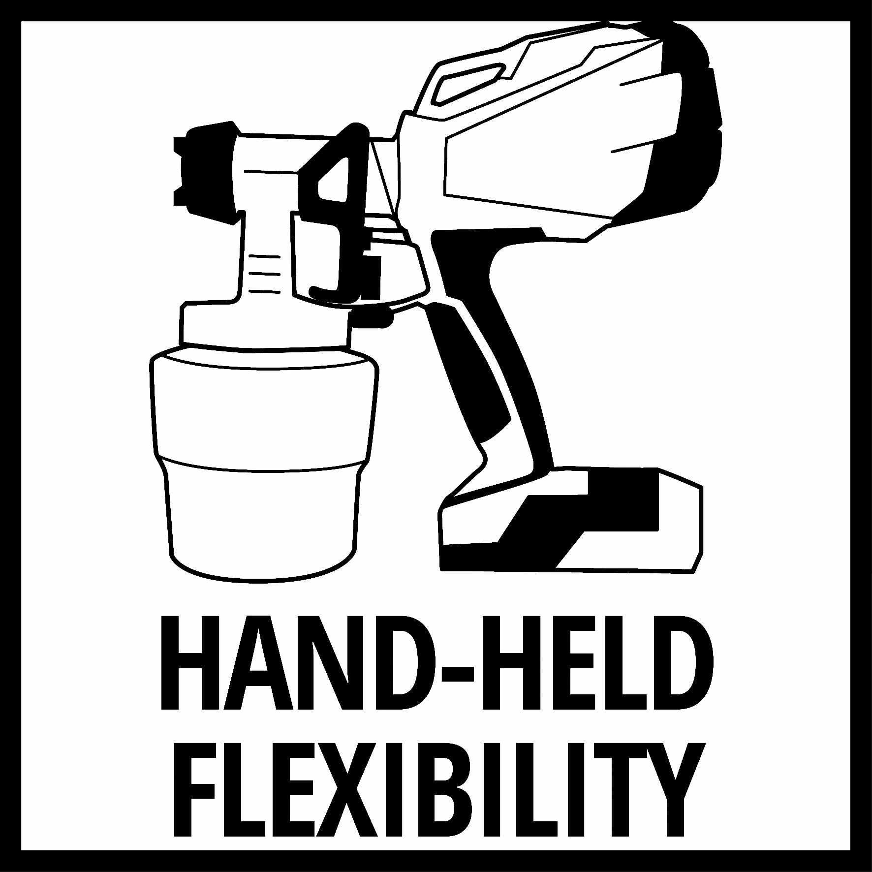 Einhell Akku-Farbsprühsystem TC-SY 18/60 Li-Solo