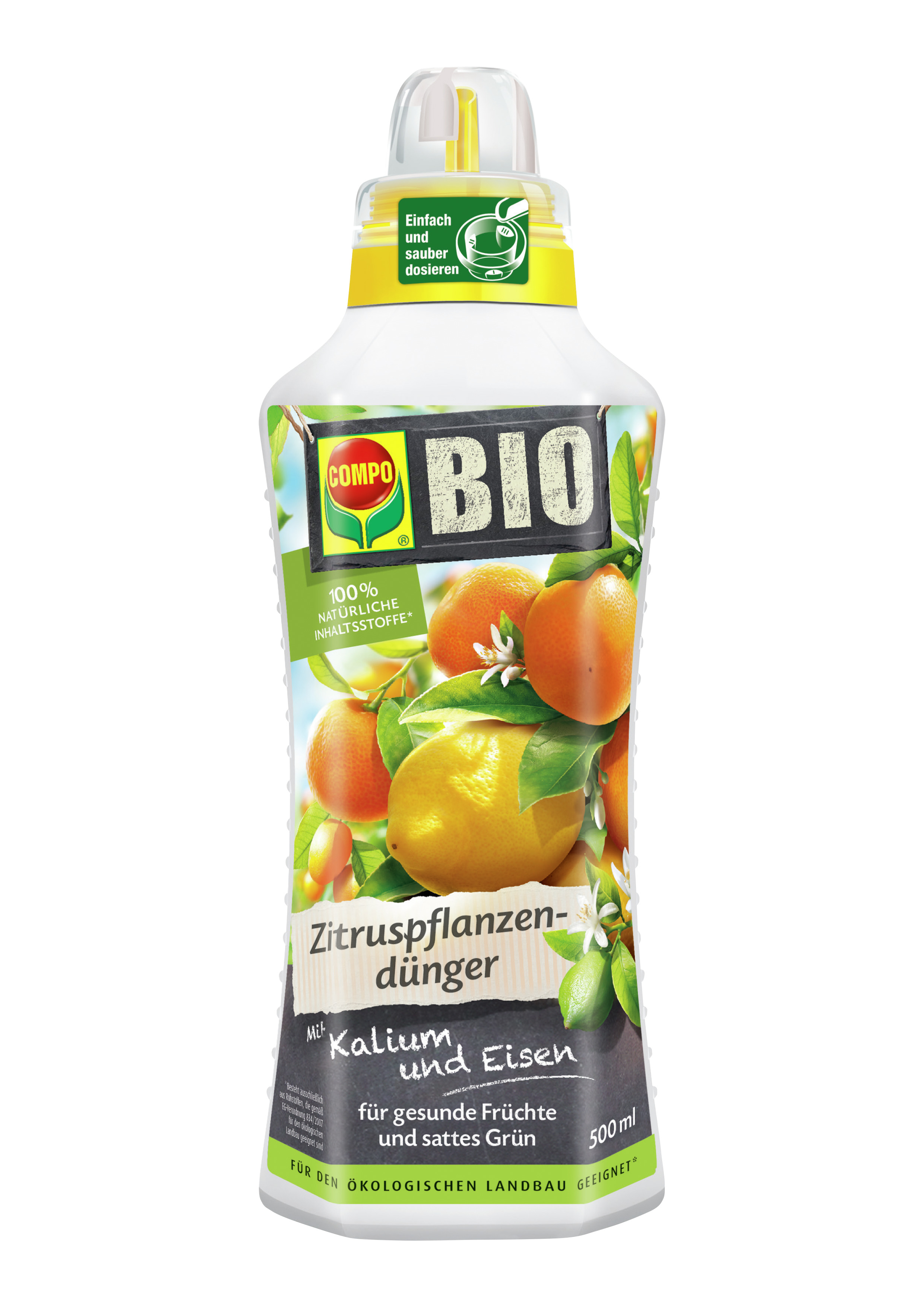 4008398122454-BIOZfl-500 COMPO BIO ZITRUSPFLANZENDÜNGER 500ML